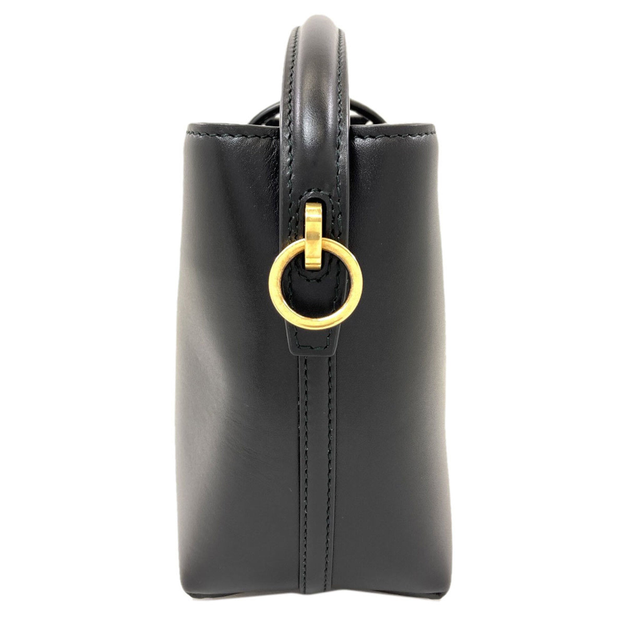 Saint Laurent Black Leather Handbag (Pre-Owned)