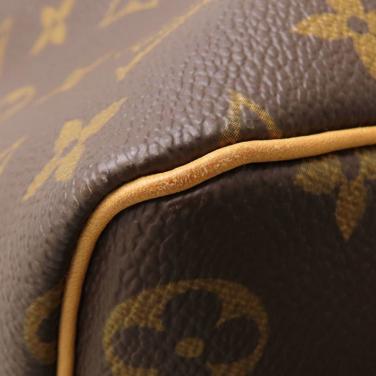 Louis Vuitton Brown Monogram Canvas Boston Bag (Pre-Owned)