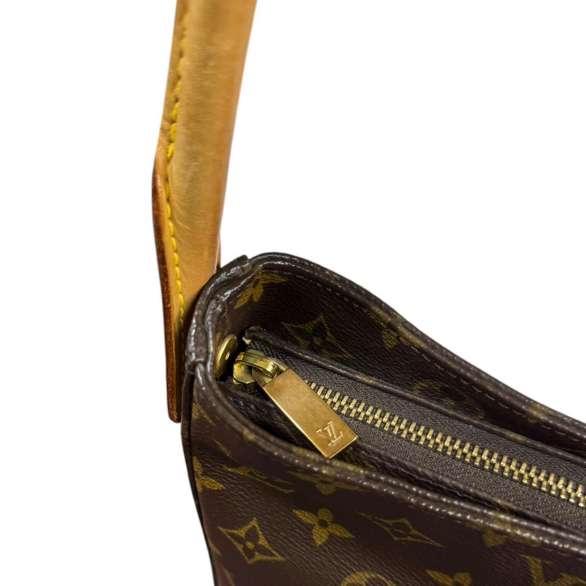 Louis Vuitton Brown Monogram Shoulder Bag (Pre-Owned)