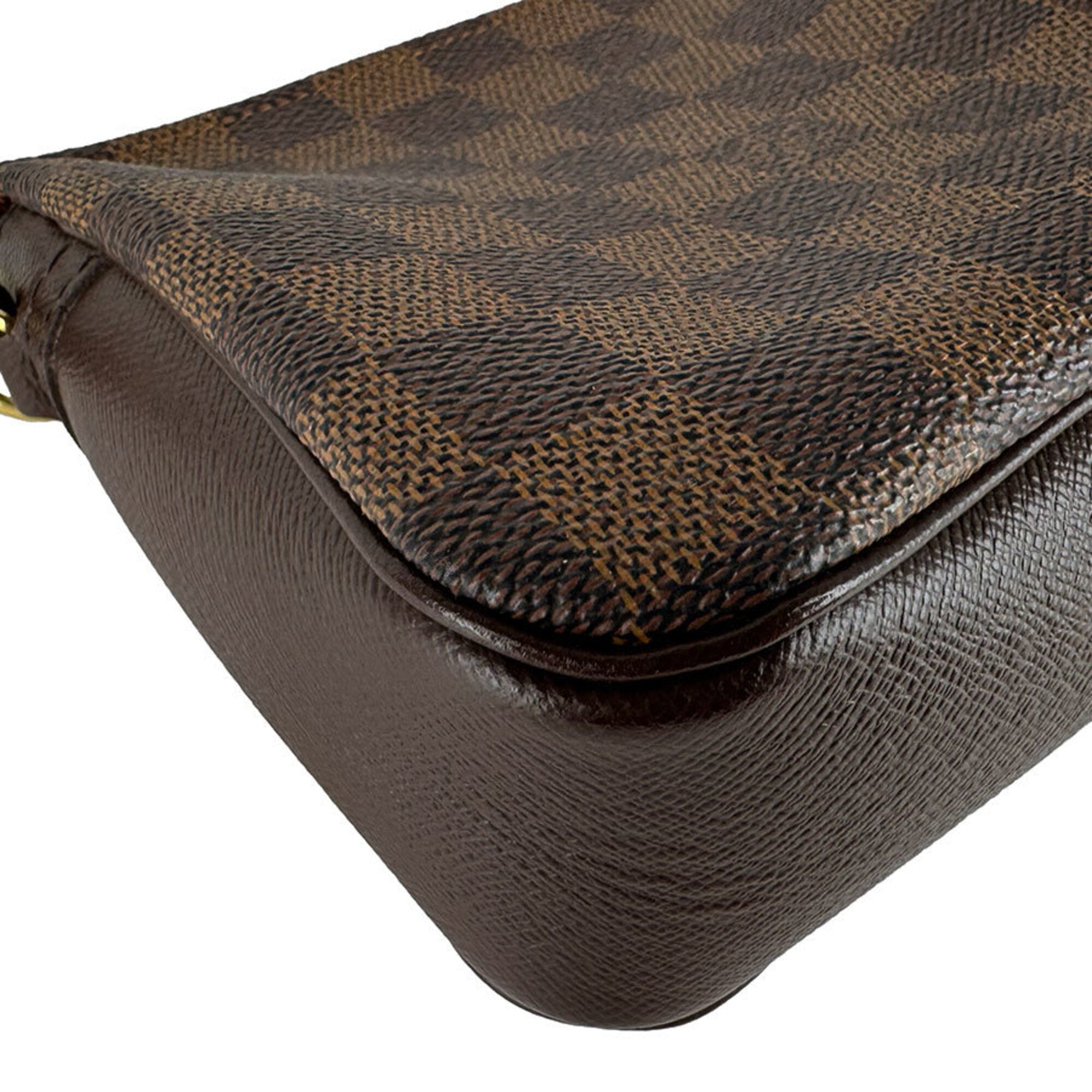 Louis Vuitton Damier Canvas Ebene Damier Canvas Handbag (Pre-Owned)