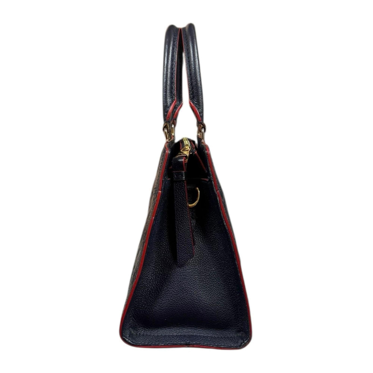 Louis Vuitton Marine Rouge Navy Monogram Empreinte Shoulder Bag (Pre-Owned)