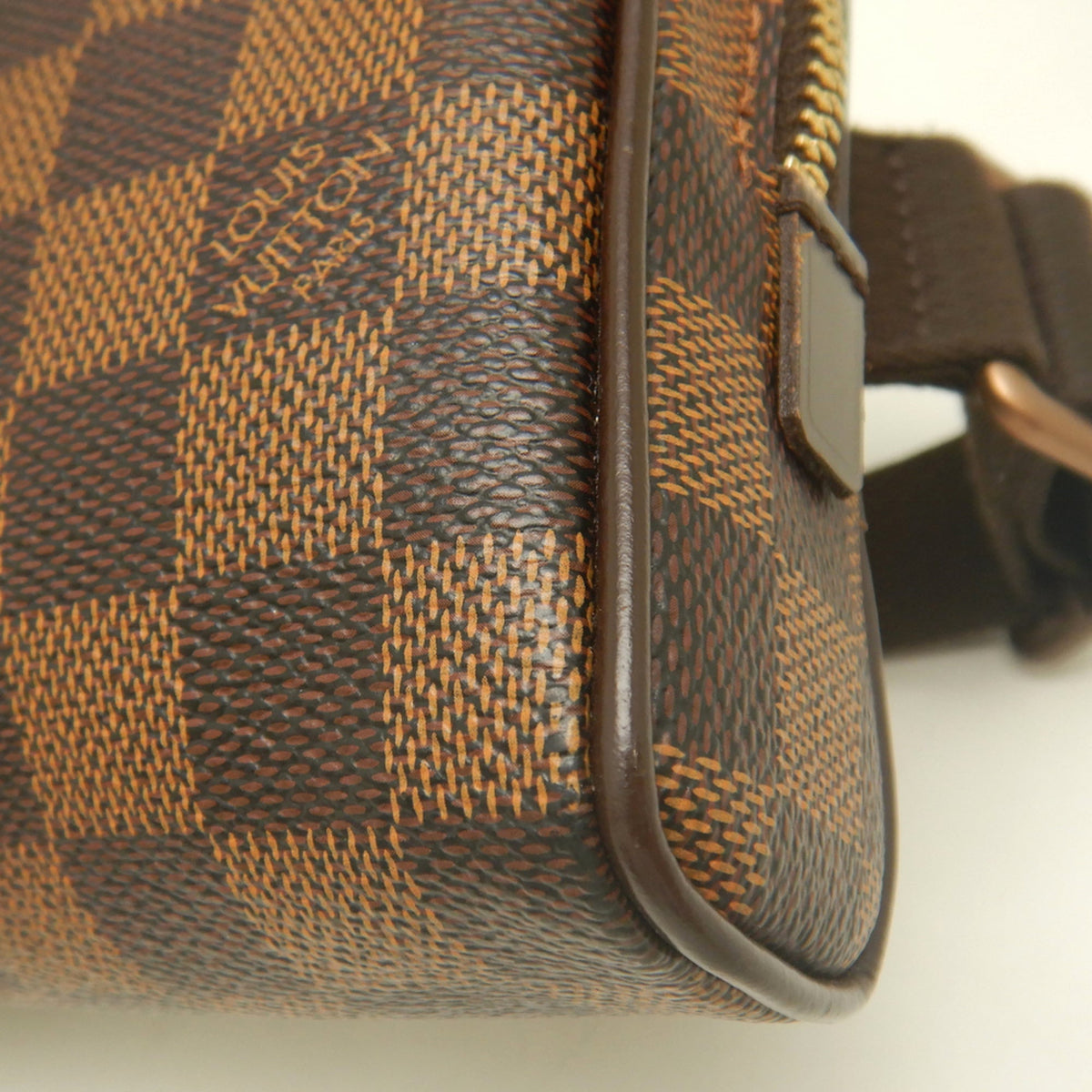 Louis Vuitton Damier Ebene Damier Canvas Fanny Pack (Pre-Owned)