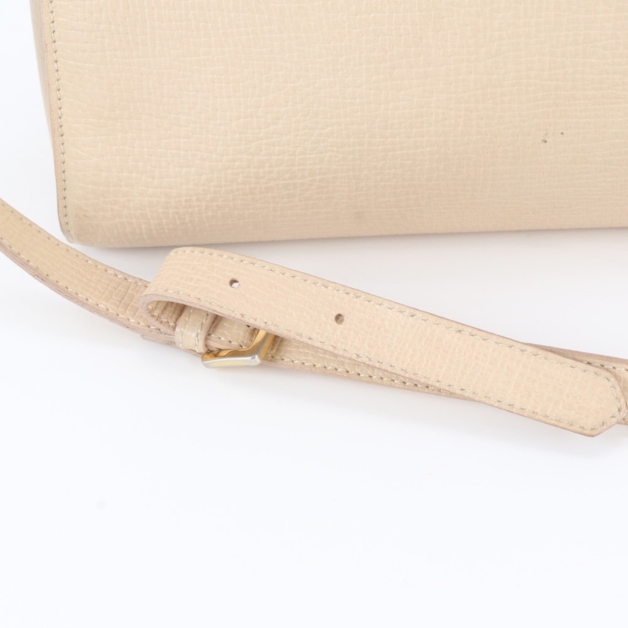 Loewe Beige Leather Shoulder Bag (Pre-Owned)