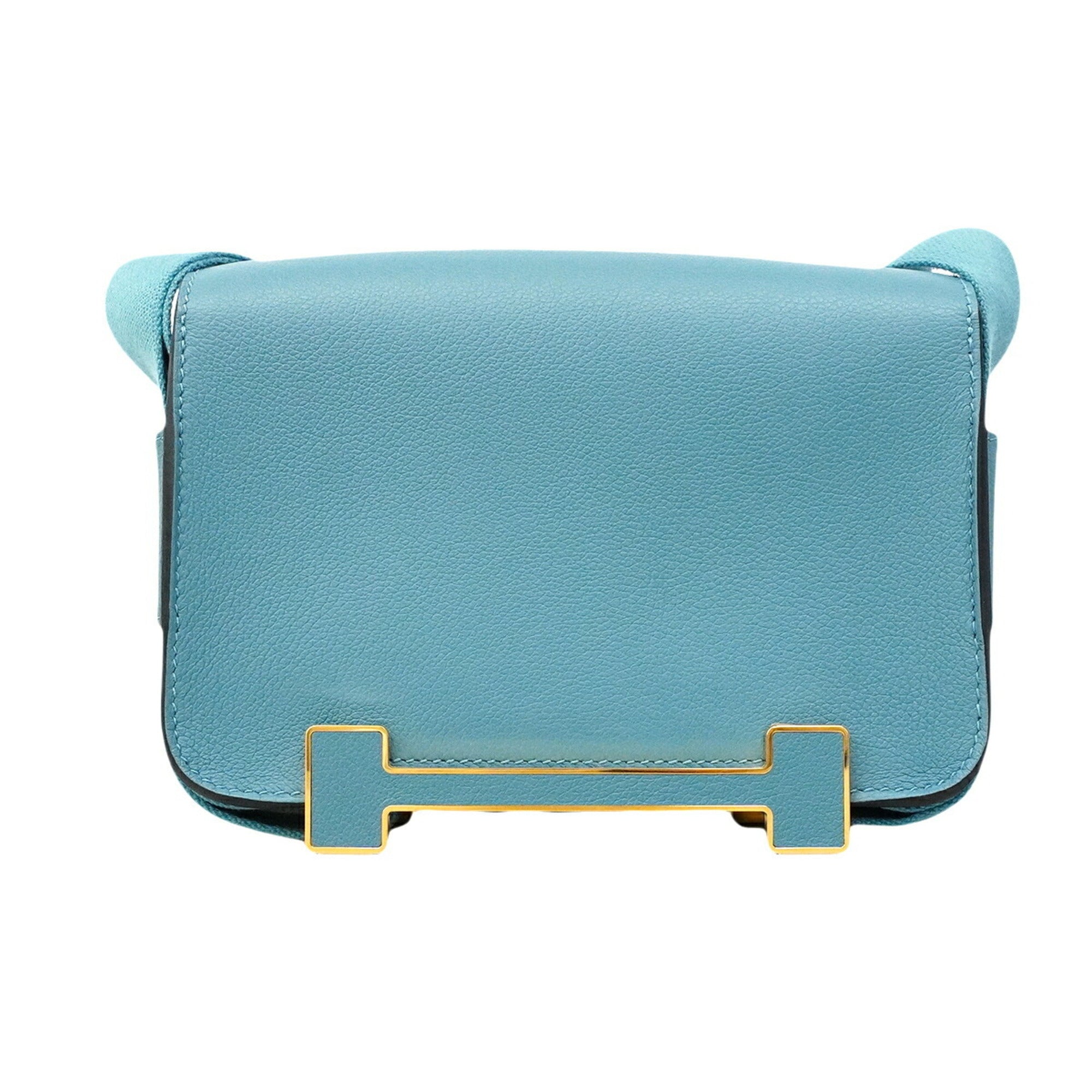Hermes Blue Shoulder Bag (Pre-Owned)
