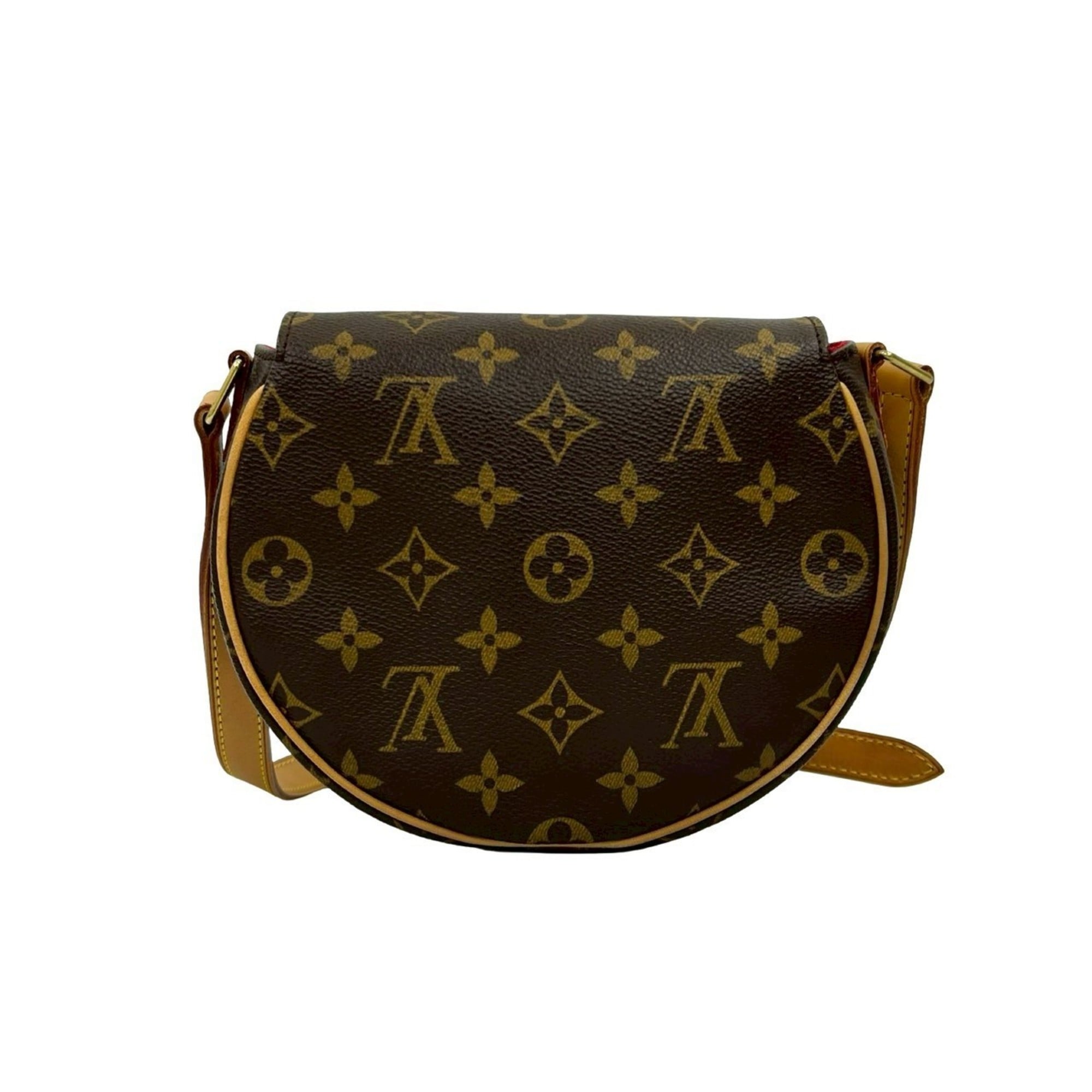 Louis Vuitton Brown Leather Pvc Pochette Shoulder Bag (Pre-Owned)