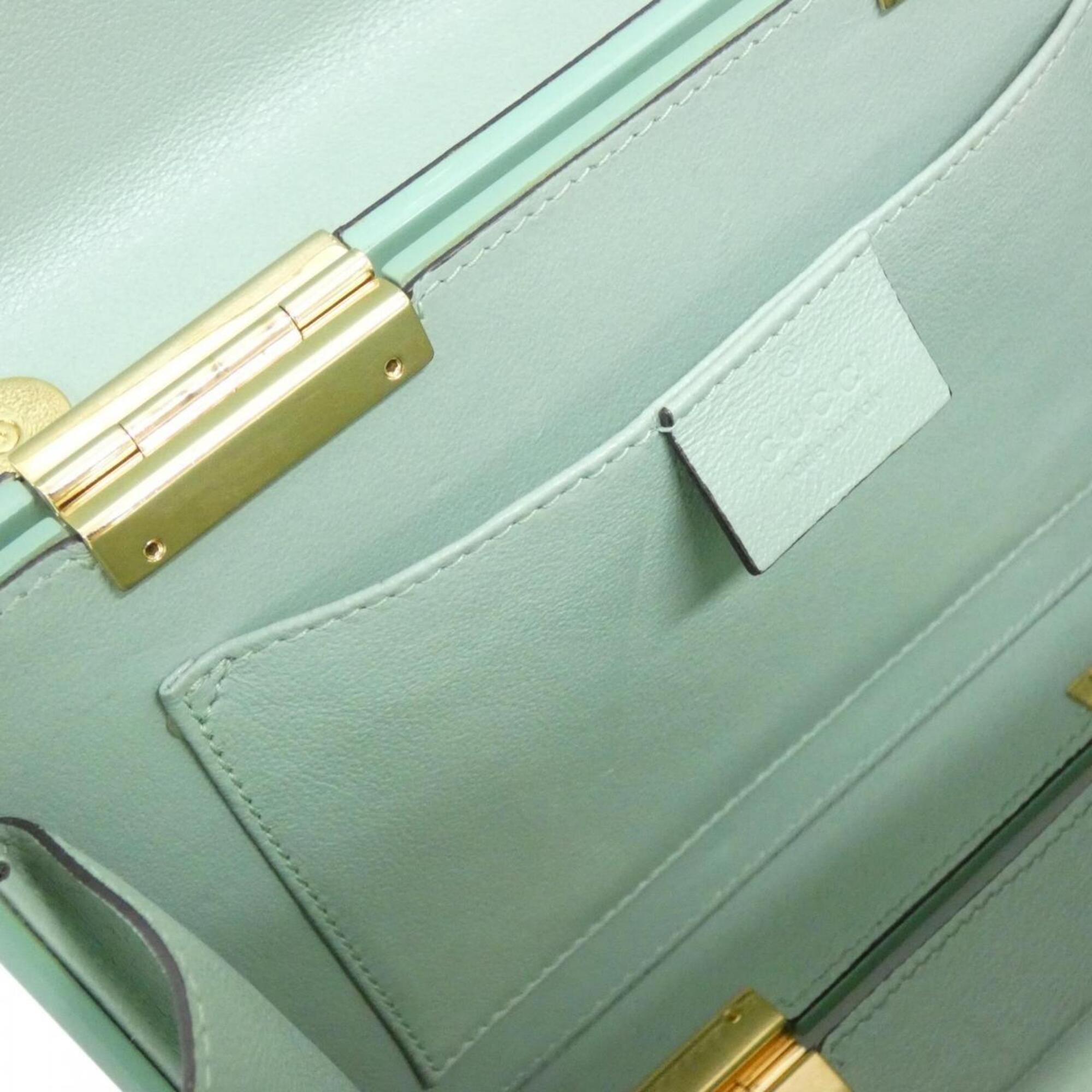 Gucci Green Acrylic Handbag (Pre-Owned)