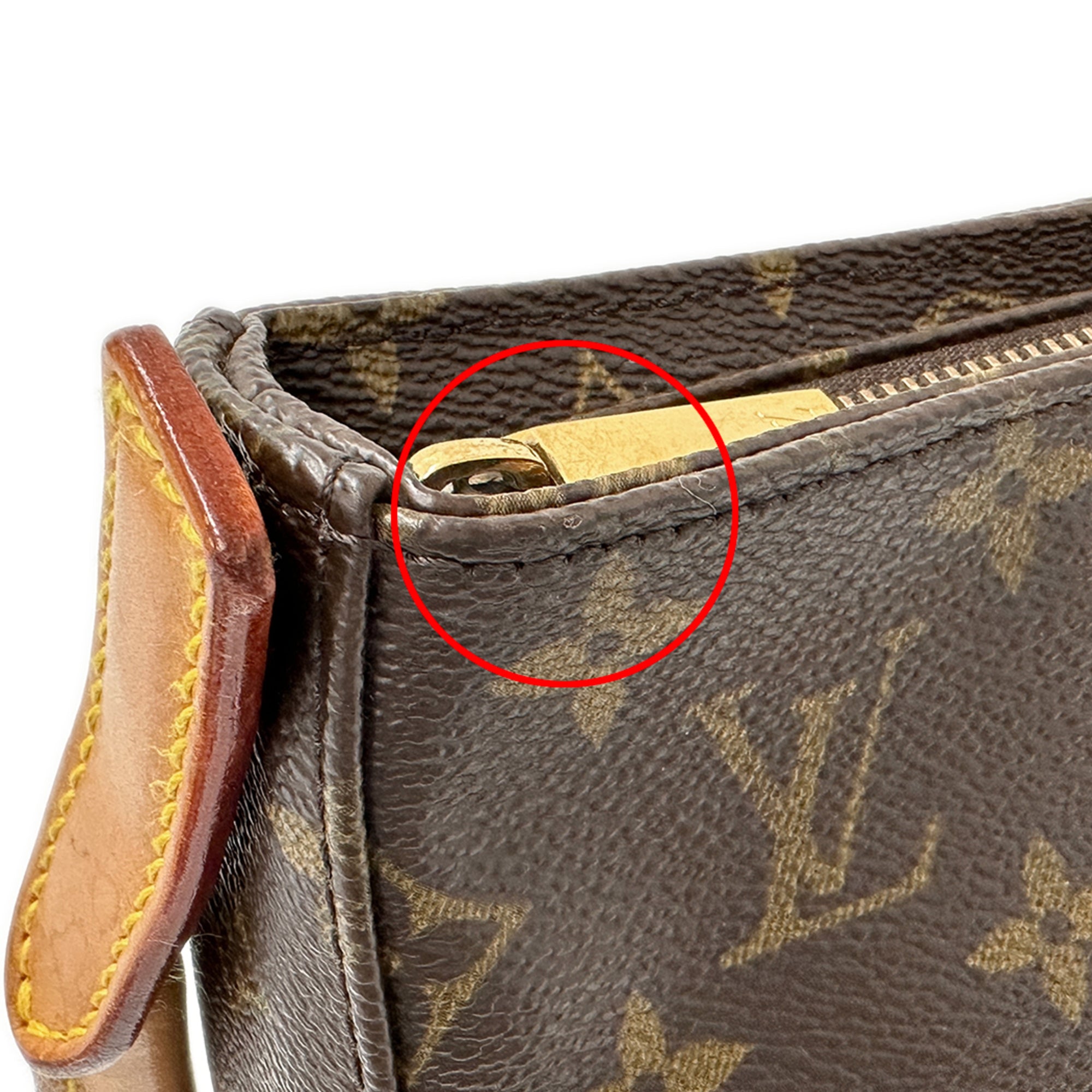 Louis Vuitton Brown Galle Monogram Monogram Handbag Shoulder Bag (Pre-Owned)