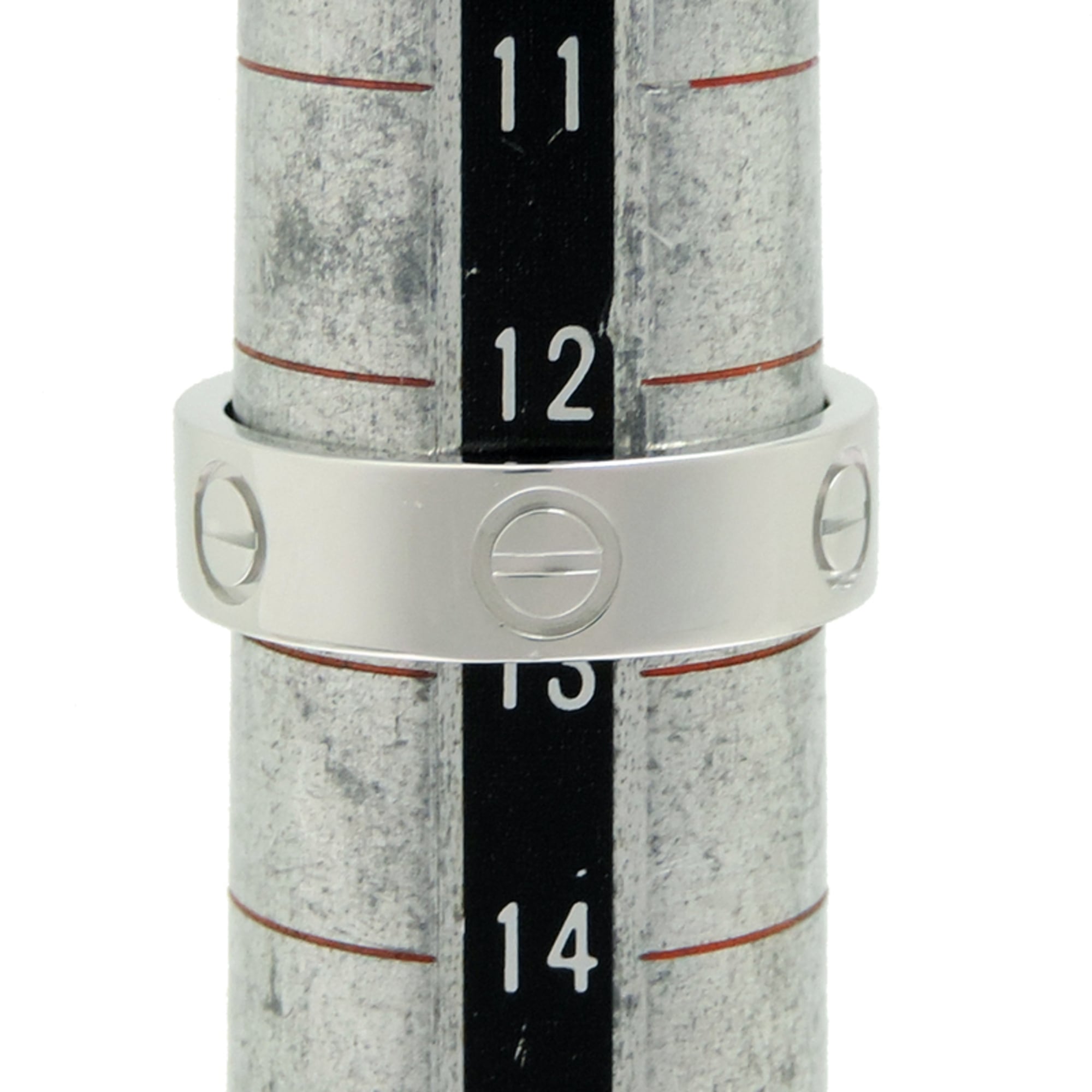 Cartier Platinum 950 Band Ring (Pre-Owned)