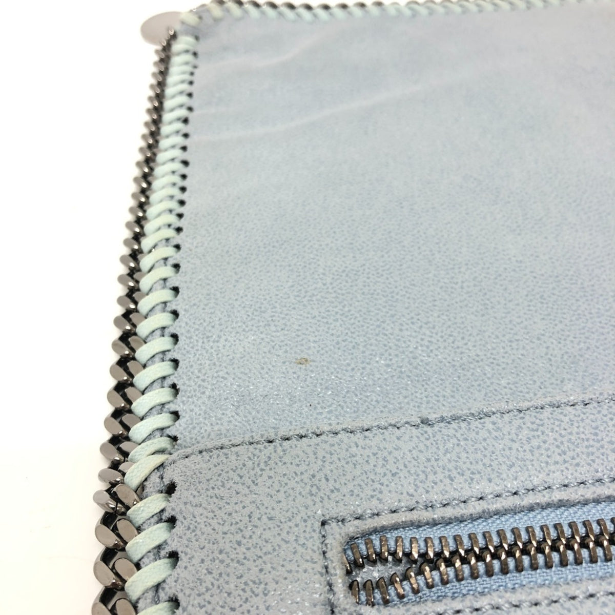 Stella Mccartney Blue Fabric Clutch Bag (Pre-Owned)