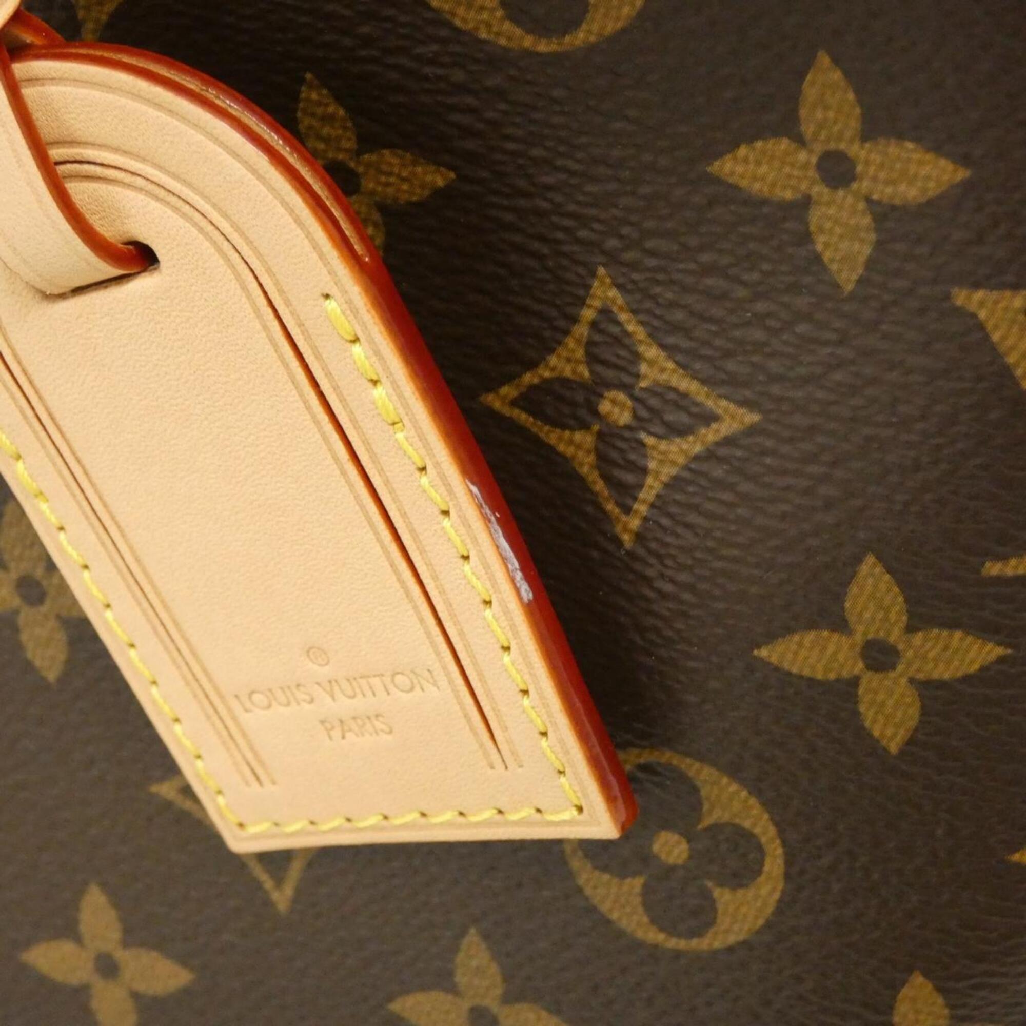 Louis Vuitton Marron Coated Canvas Handbag (Pre-Owned)