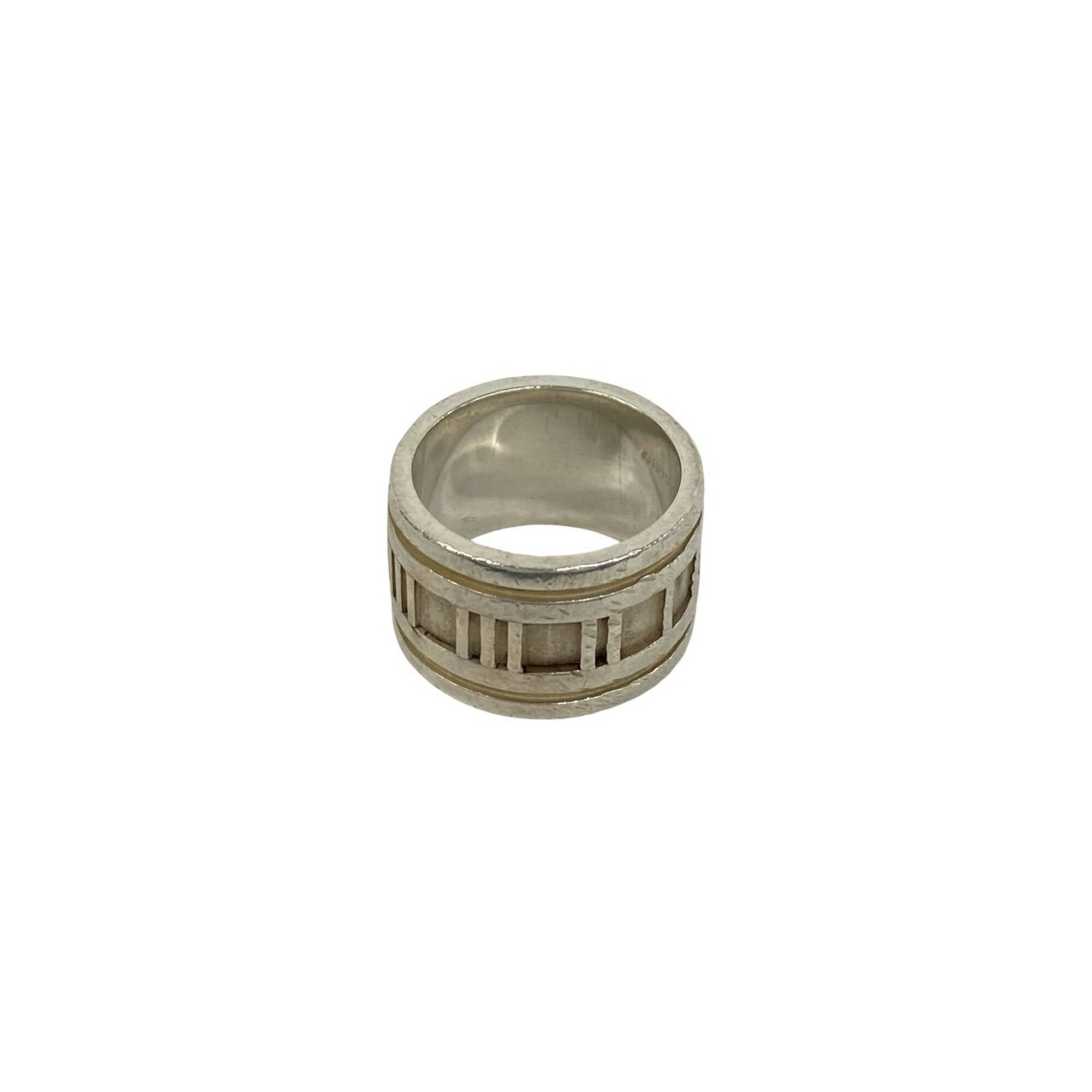Tiffany Silver Silver 925 Band Ring (Pre-Owned)