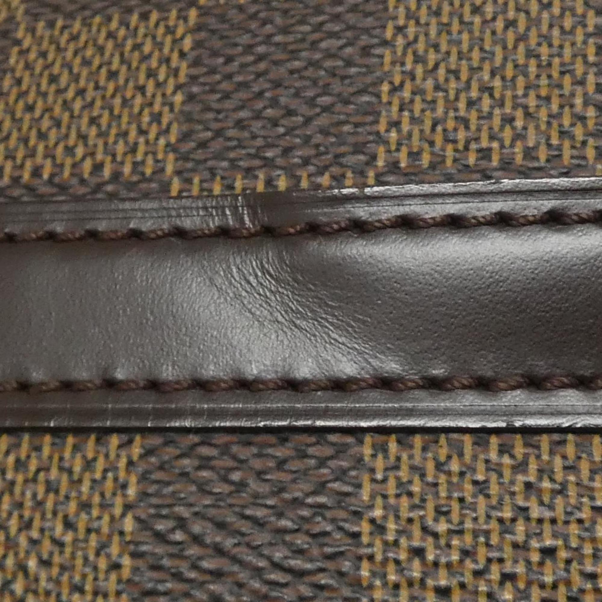 Louis Vuitton Brown Coated Canvas Shoulder Bag (Pre-Owned)