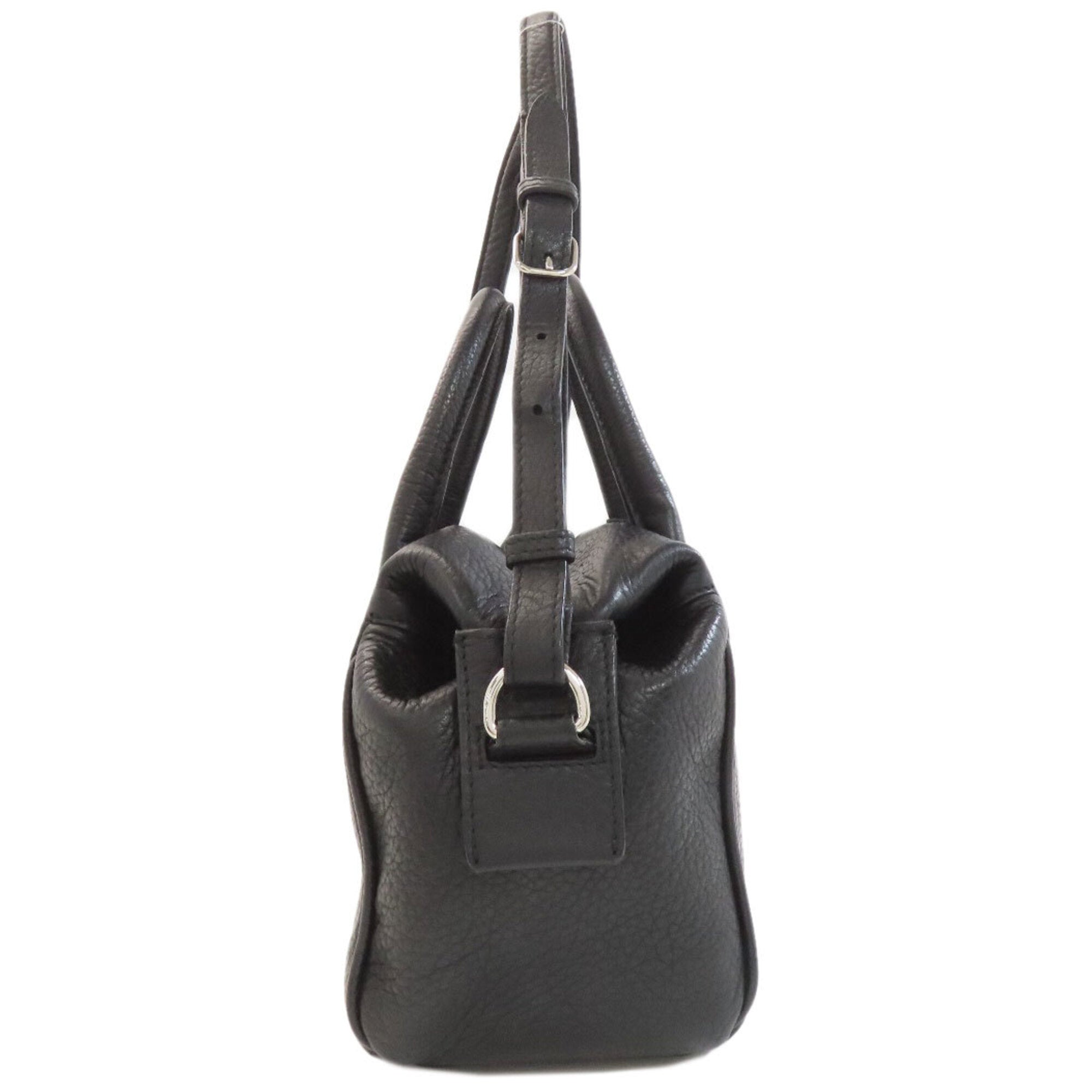 Balenciaga Black Leather Handbag (Pre-Owned)