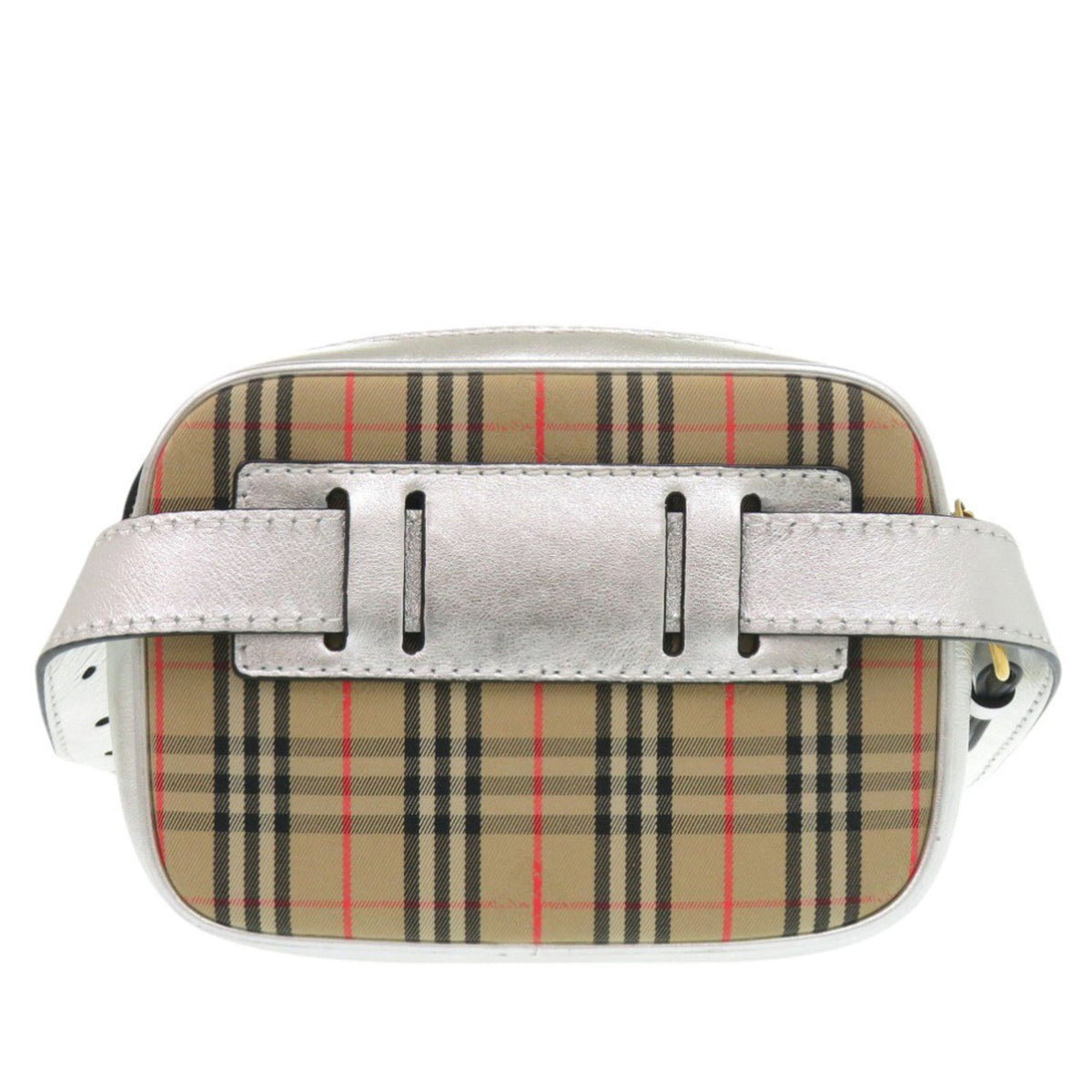 Burberry Beige Cotton Fanny Pack Sling Bag (Pre-Owned)