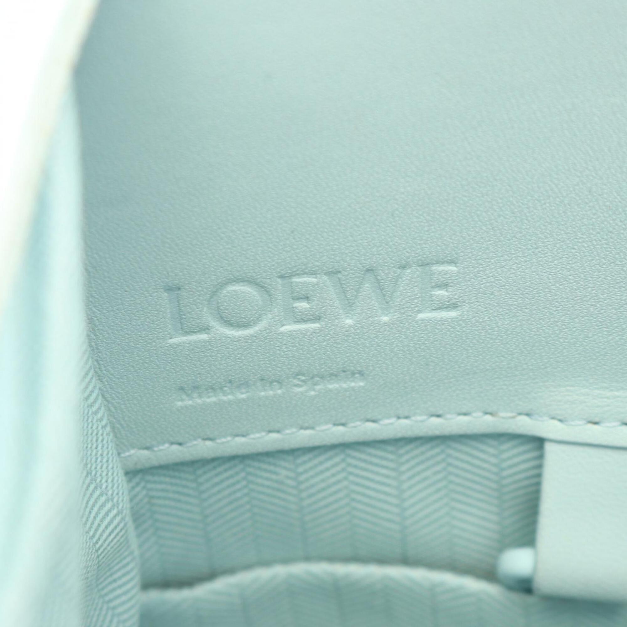Loewe Hammock Blue Leather Handbag (Pre-Owned)