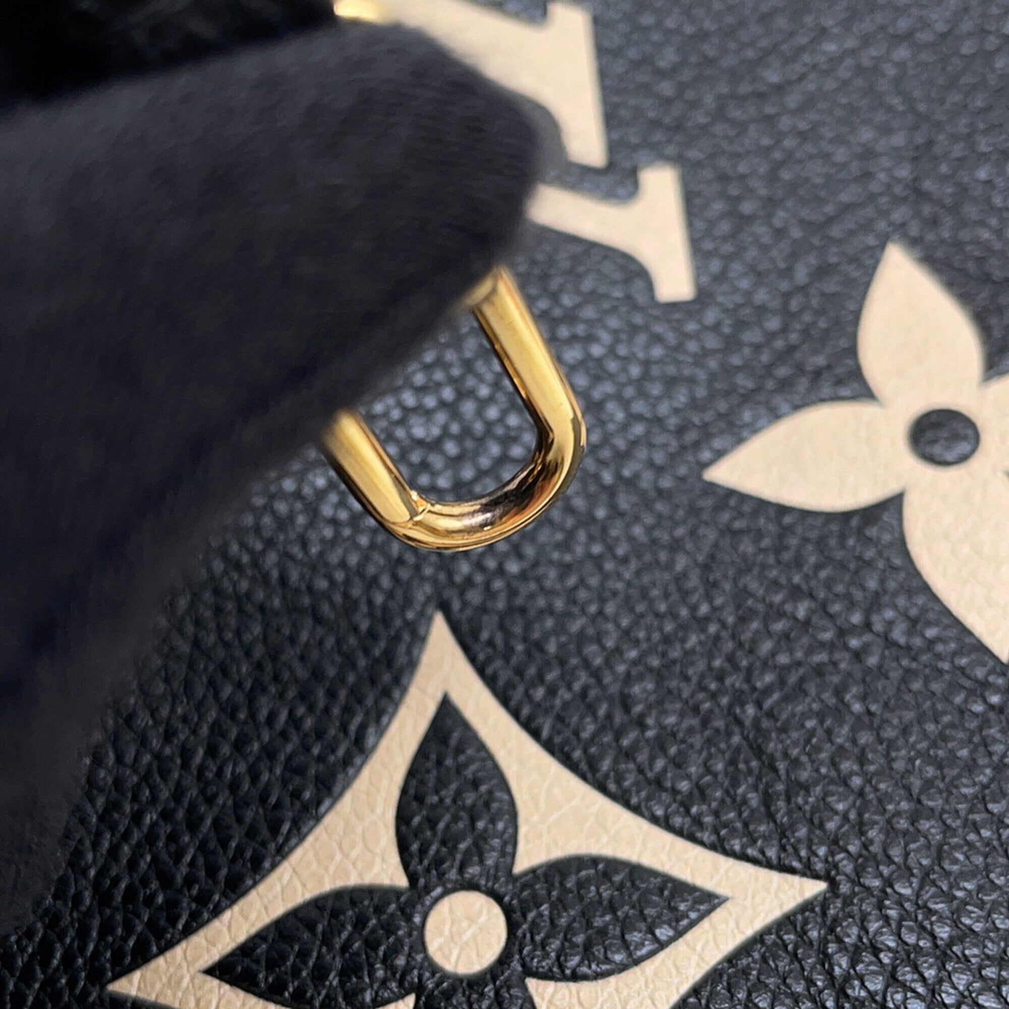 Louis Vuitton Monogram Empreinte Bicolor Black Noir Monogram Empreinte Handbag Shoulder Bag (Pre-Owned)