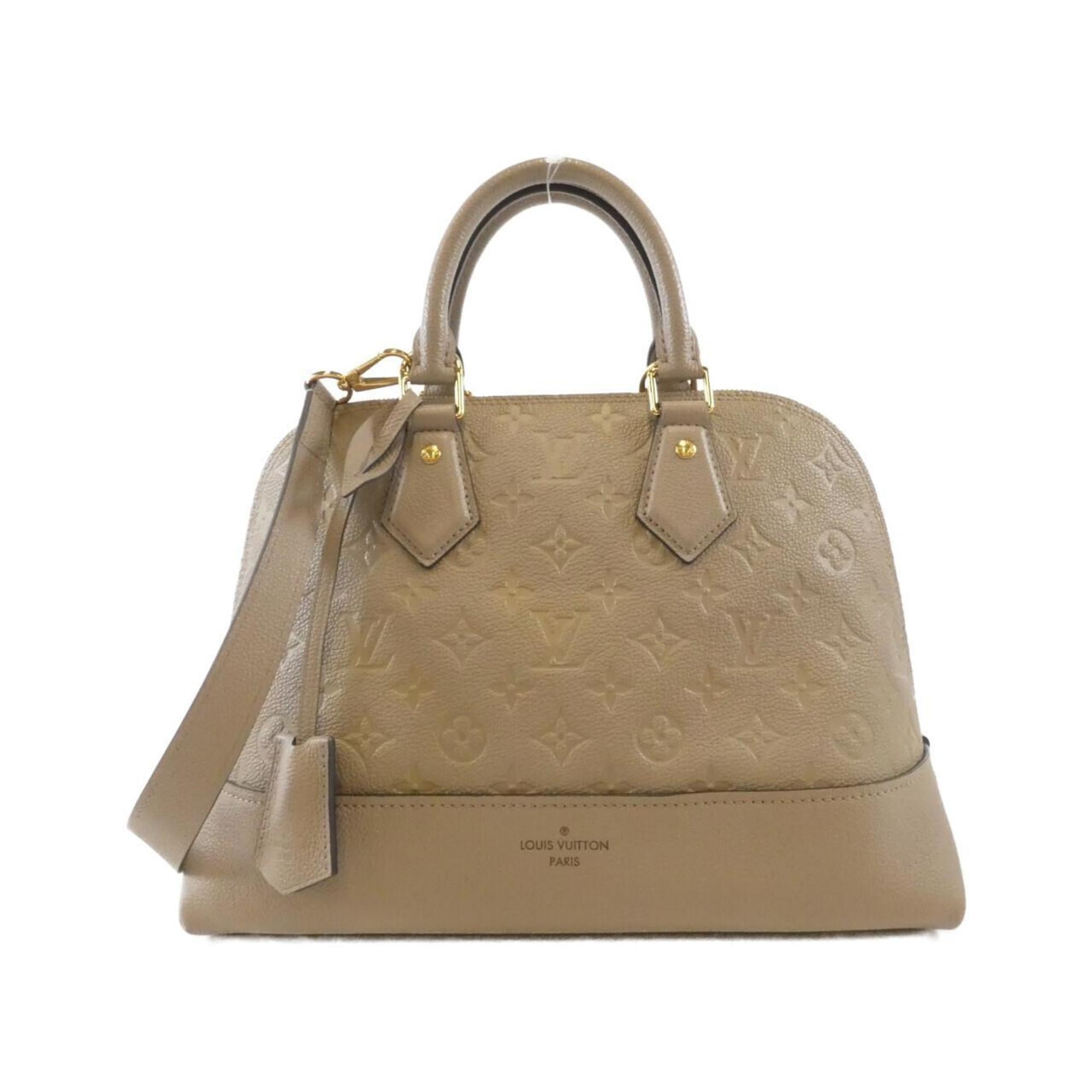 Louis Vuitton Tourterelle Leather Handbag (Pre-Owned)