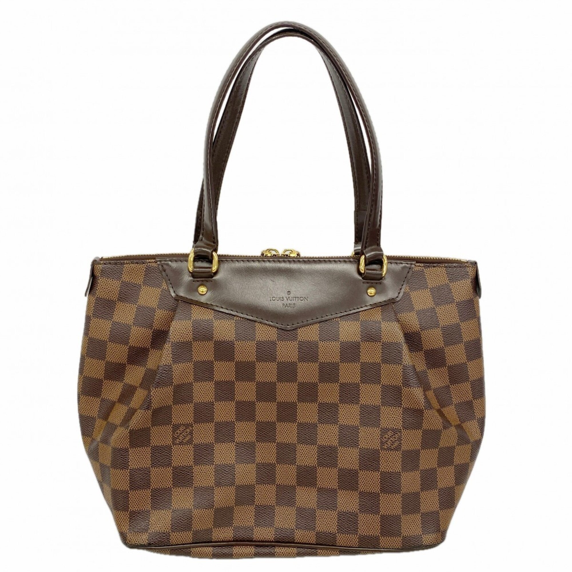 Louis Vuitton Ebene Handbag (Pre-Owned)