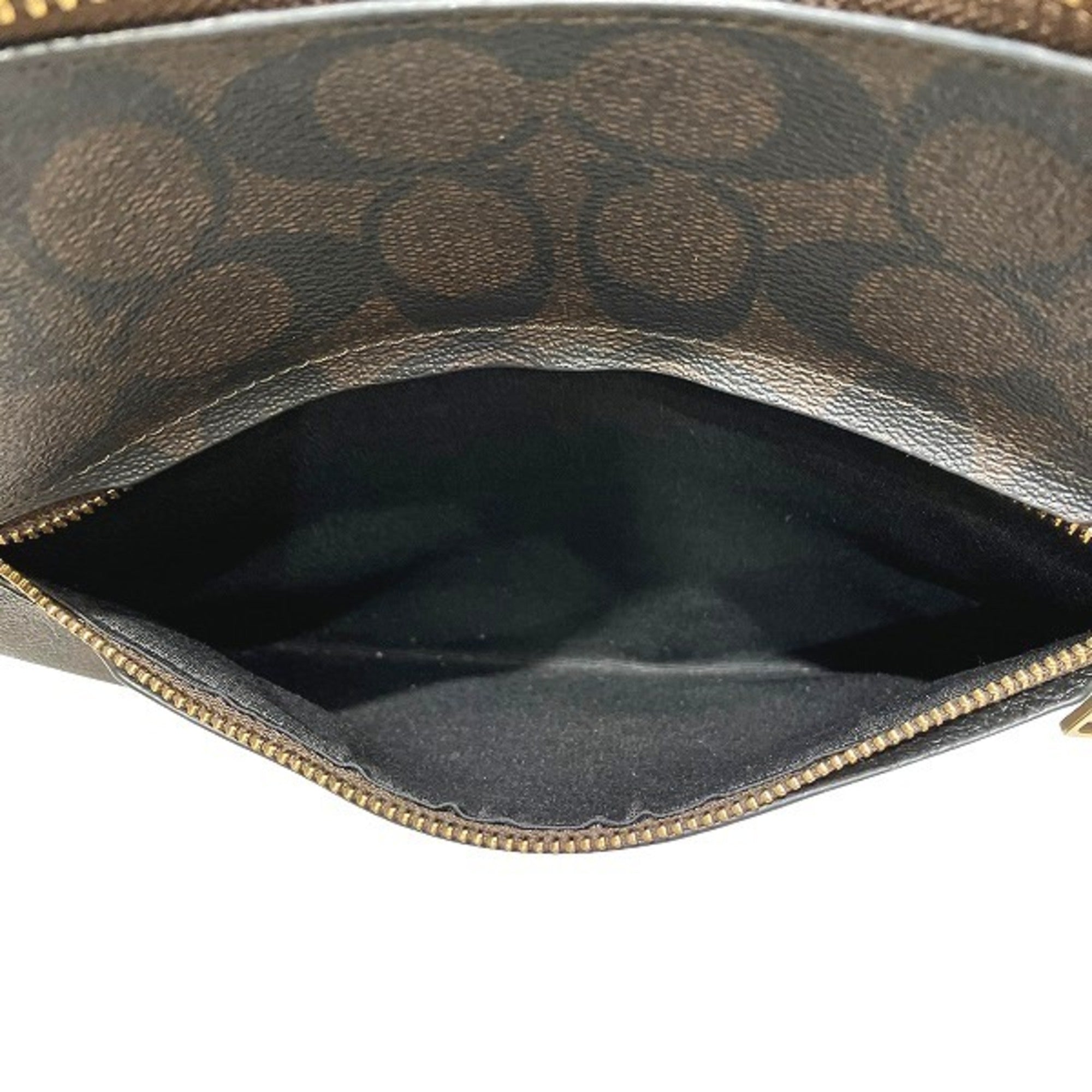Coach Brown Pvc Leather Shoulder Bag (Pre-Owned)