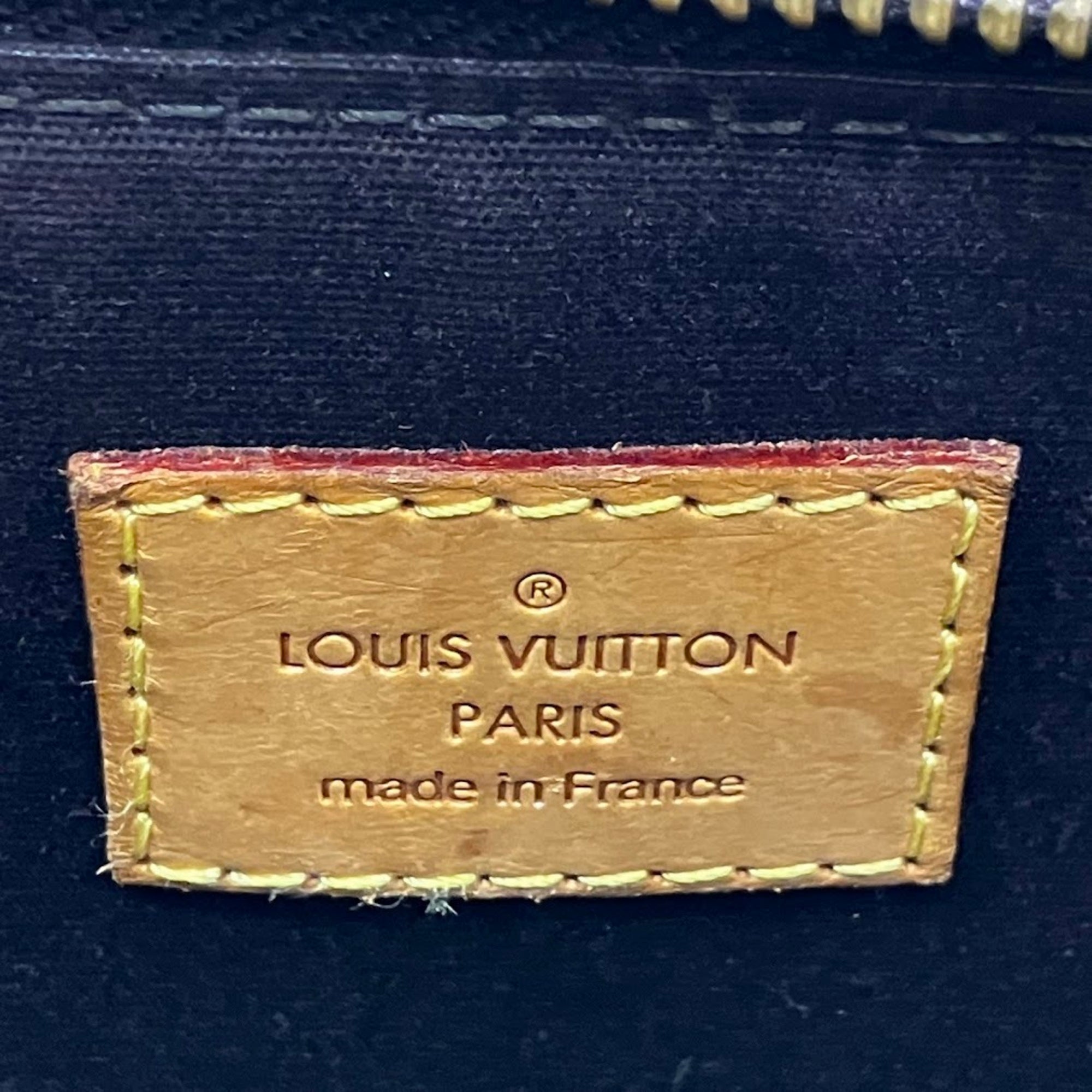 Louis Vuitton Amarante Leather Handbag (Pre-Owned)