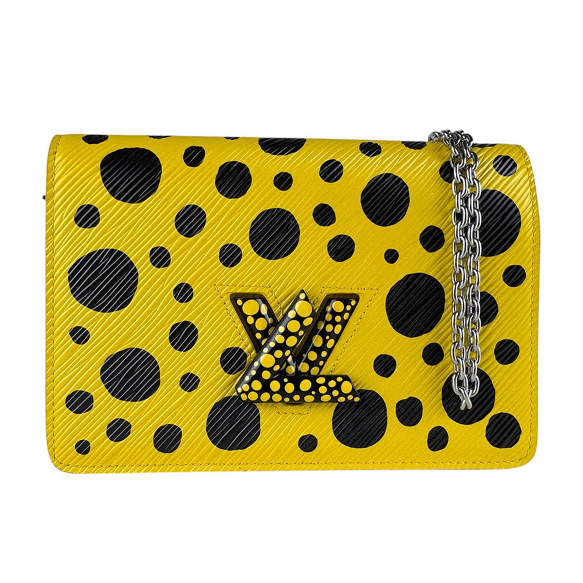 Louis Vuitton Black Yellow Epi Leather Shoulder Bag (Pre-Owned)