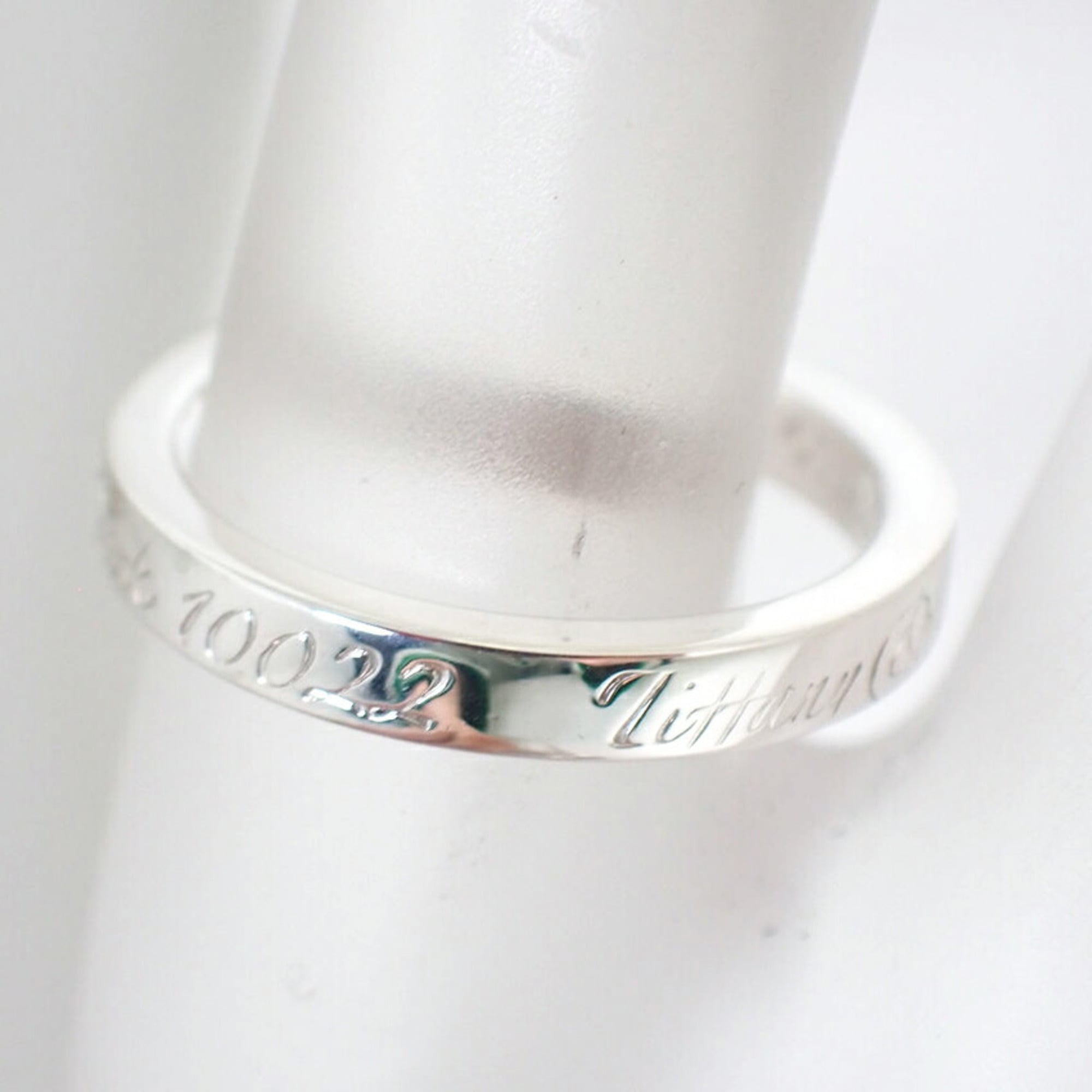 Tiffany Sterling Silver 925 Band Ring (Pre-Owned)