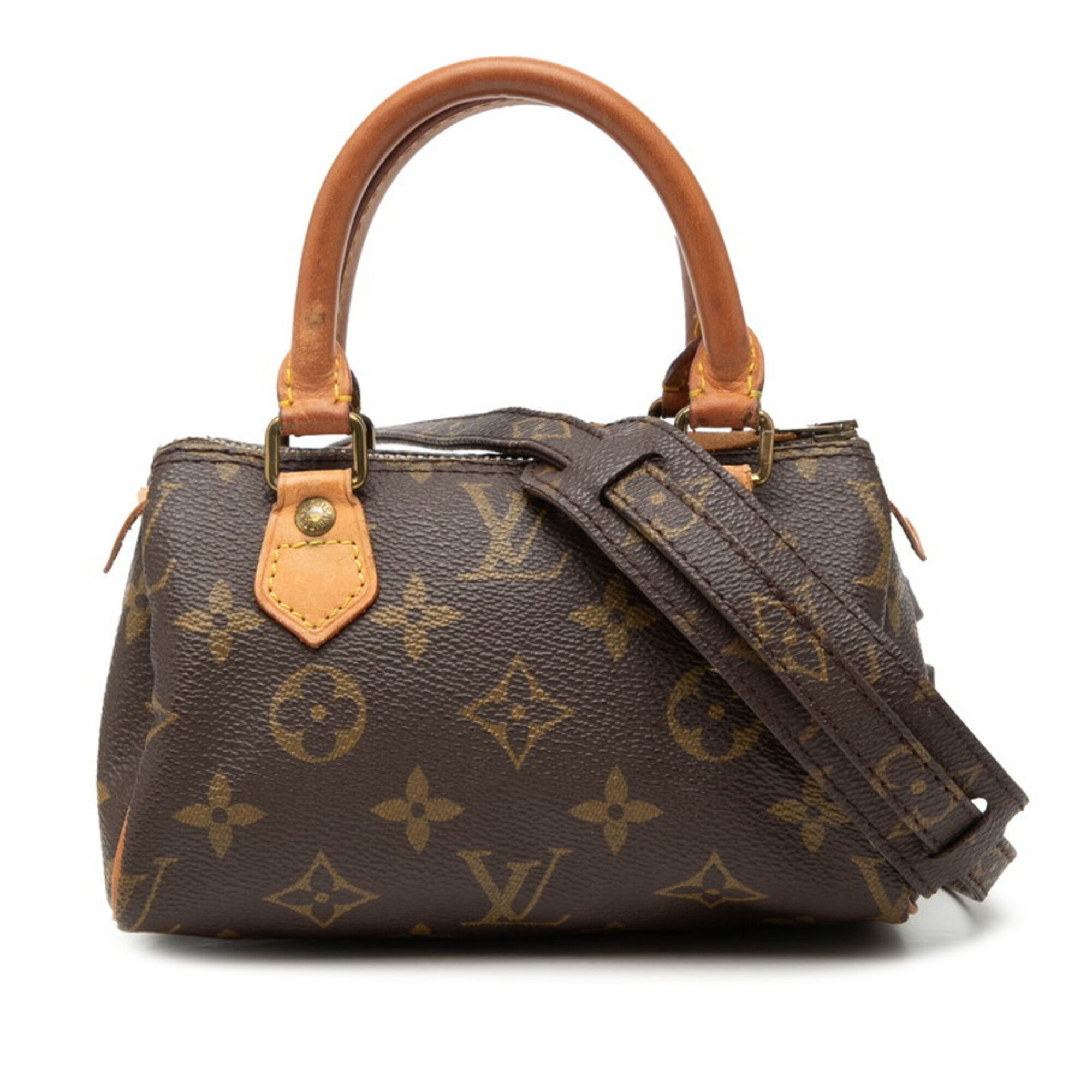Louis Vuitton Monogram Brown Pvc Leather Shoulder Bag (Pre-Owned)