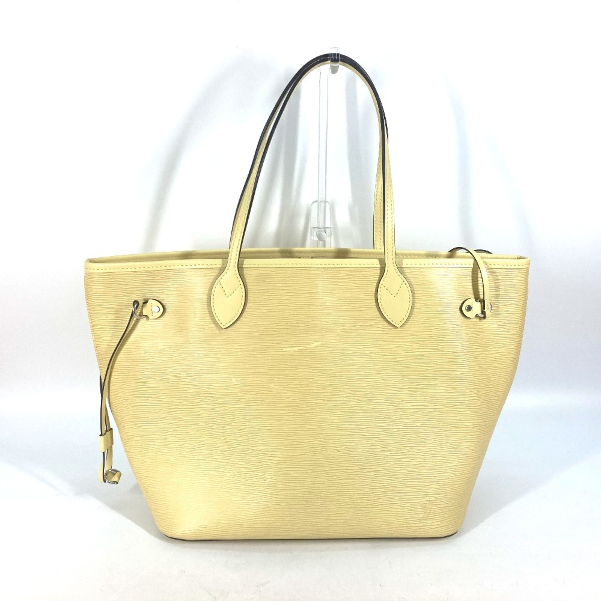 Louis Vuitton Yellow Leather Tote Bag (Pre-Owned)