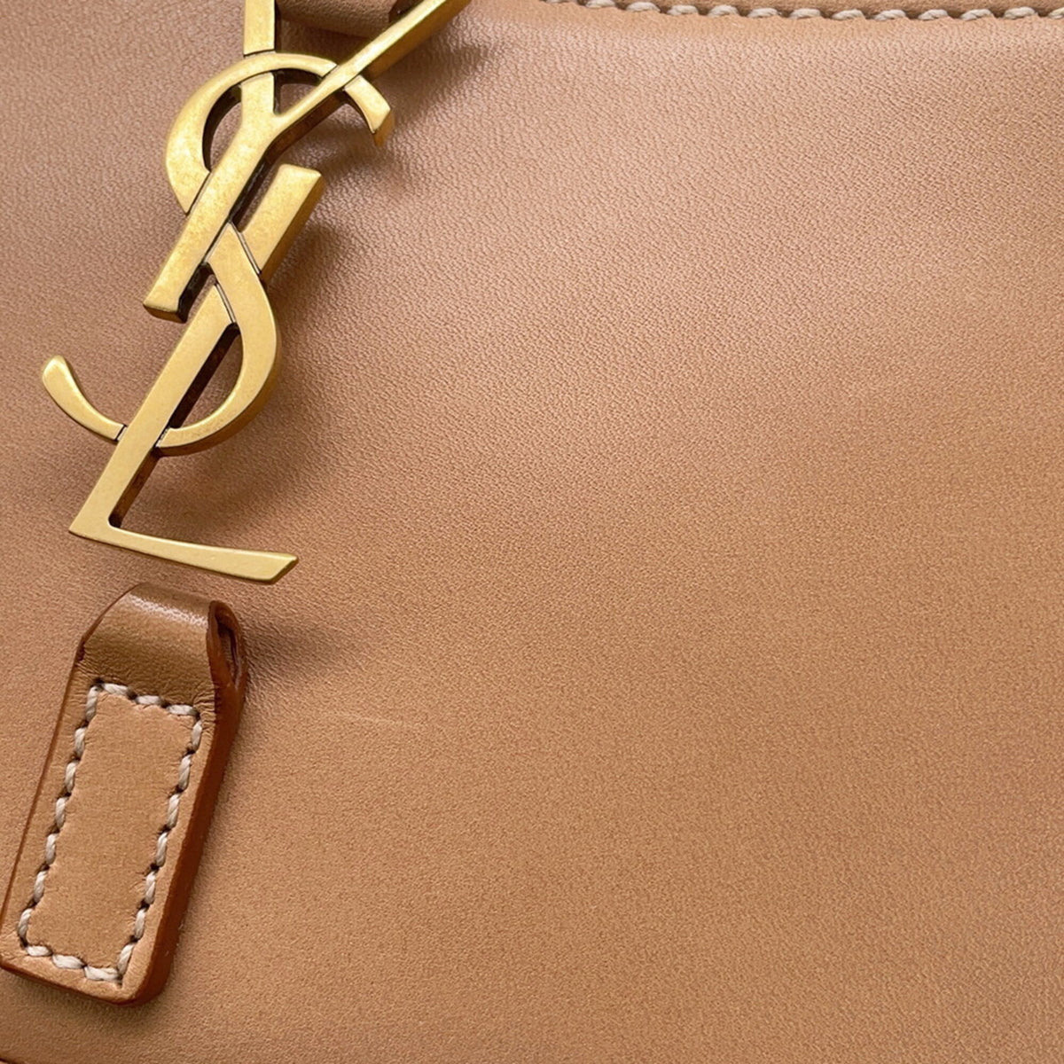 Yves Saint Laurent Beige Leather Handbag (Pre-Owned)