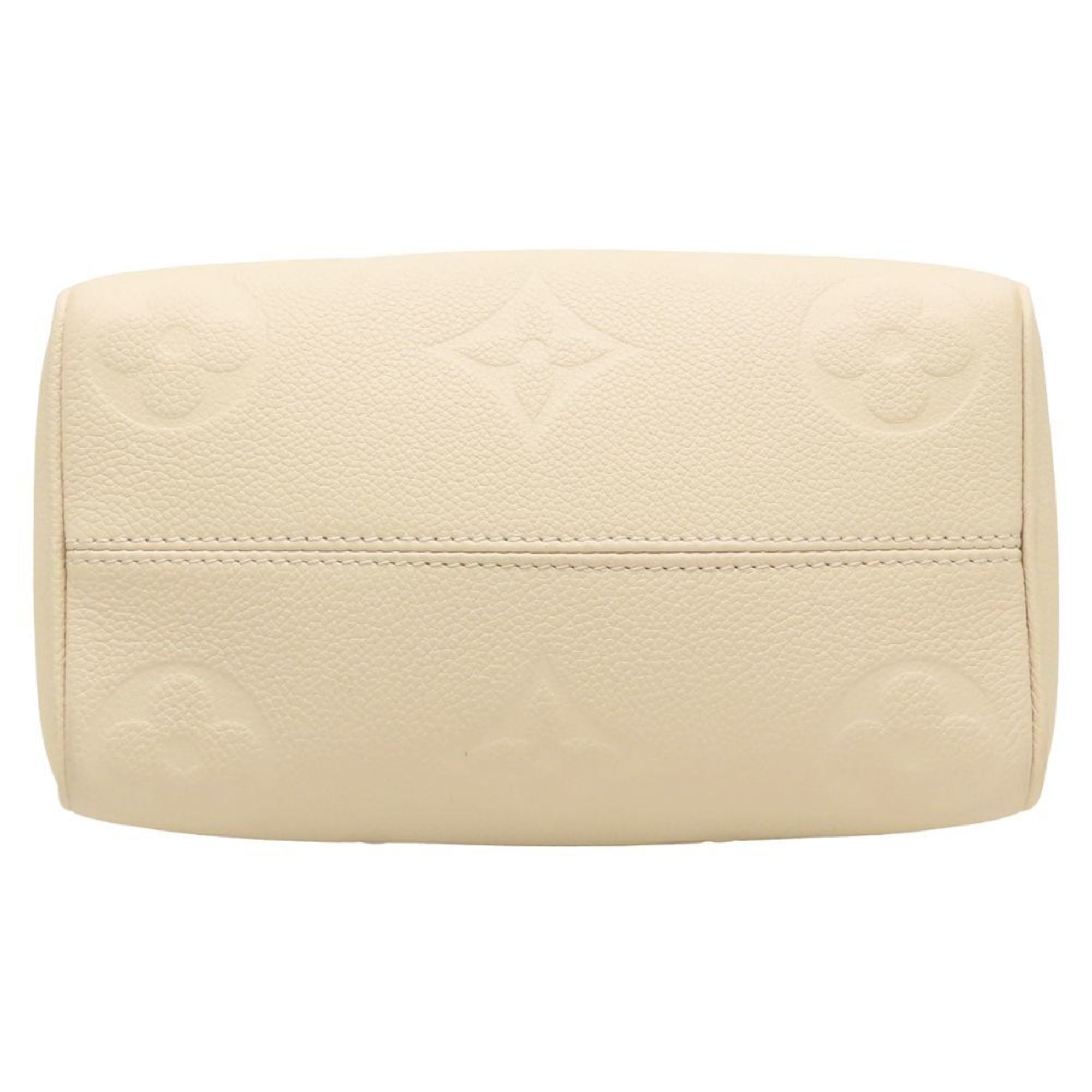 Louis Vuitton Cream Monogram Empreinte Handbag (Pre-Owned)