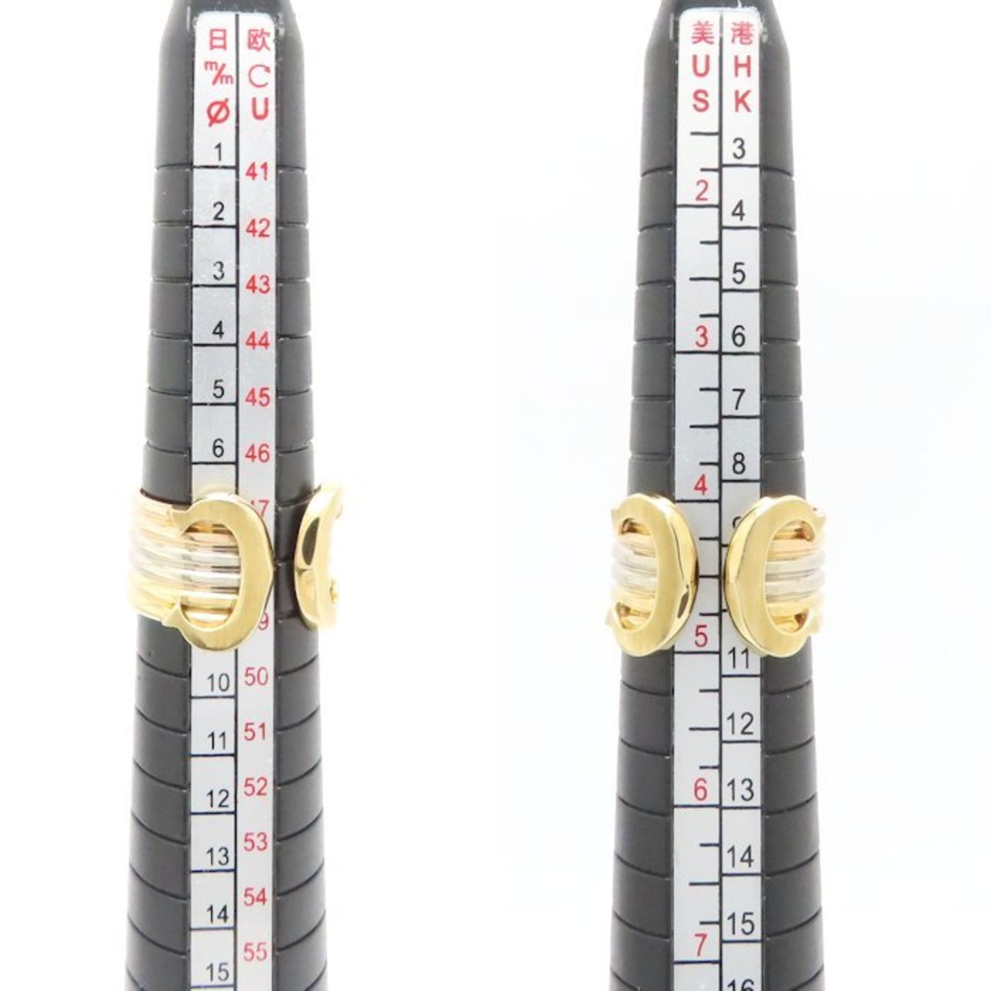 Cartier Multi-Color Multi-Color Gold (18K) Band Ring (Pre-Owned)