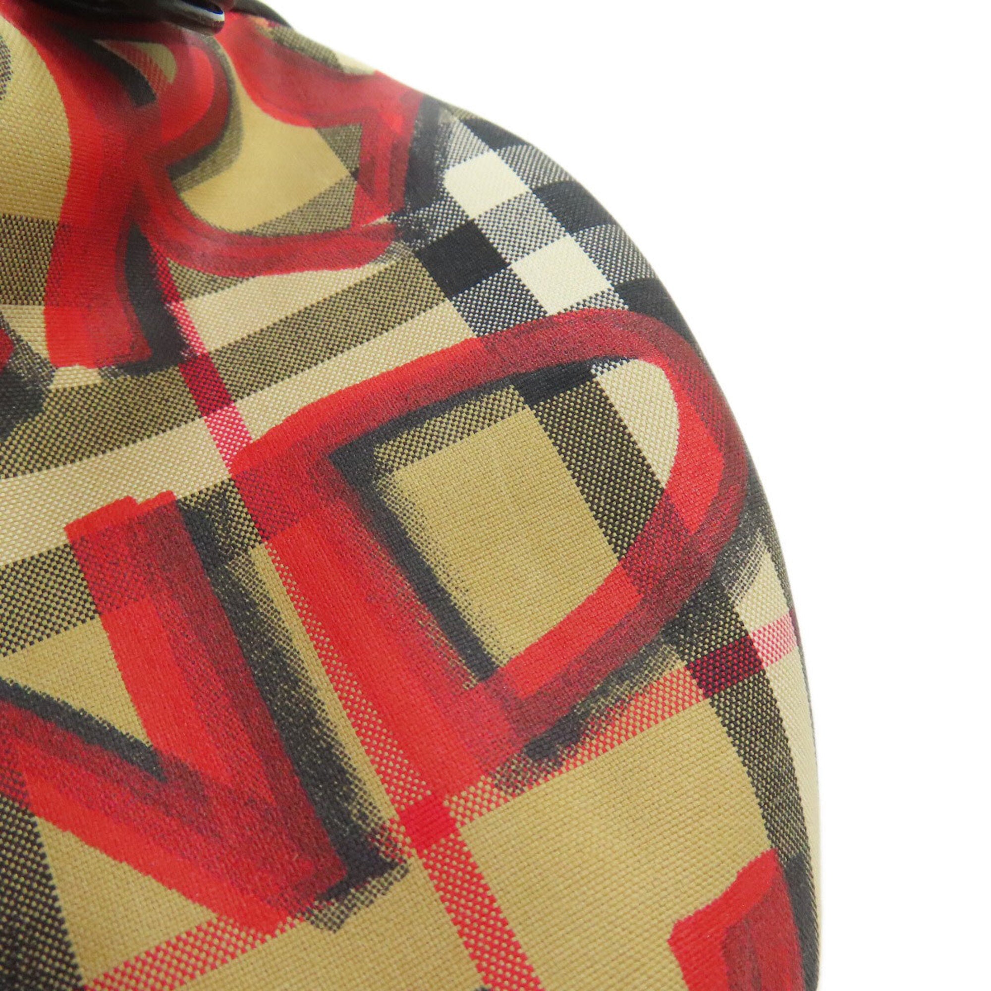 Burberry Brown Nylon Shoulder Bag (Pre-Owned)