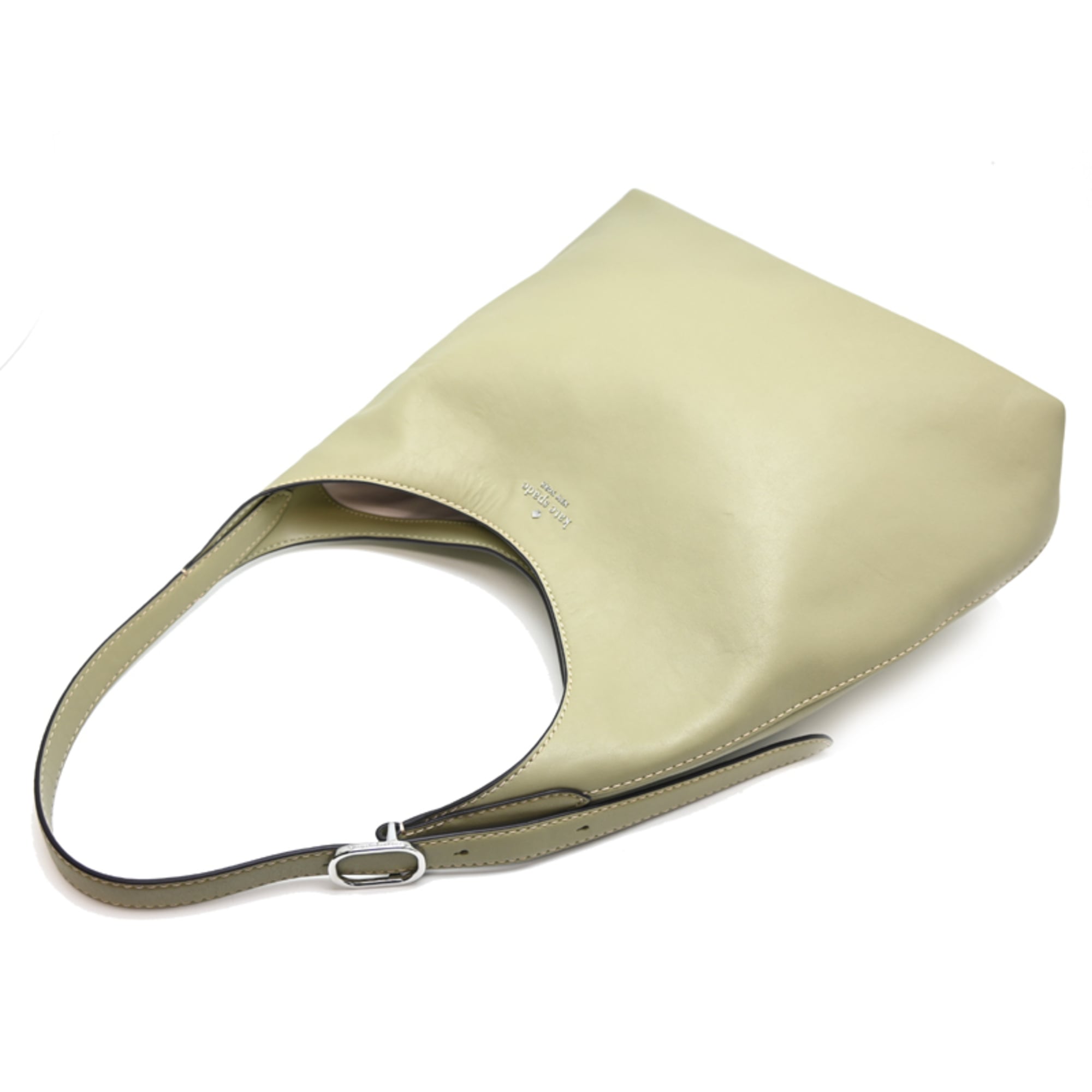 Kate Spade Green Leather Shoulder Bag (Pre-Owned)