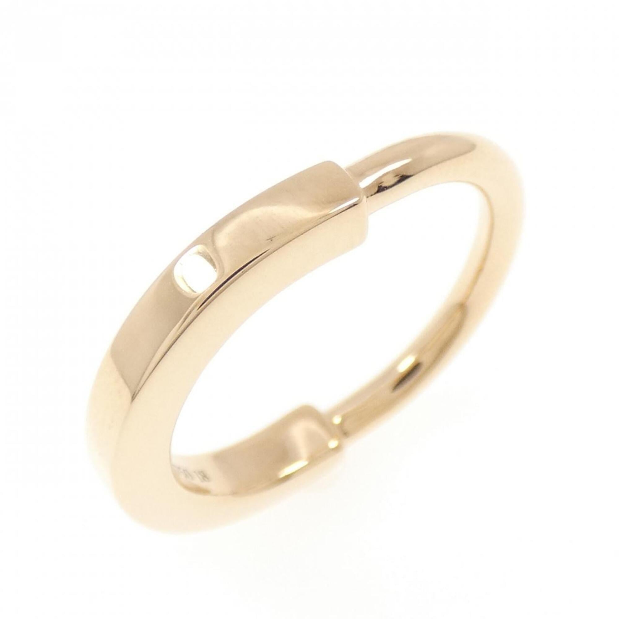 Tiffany Pink Gold (18K) Band Ring (Pre-Owned)