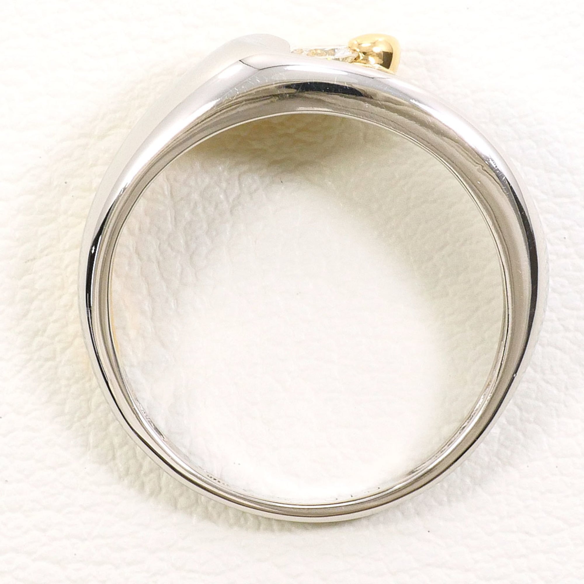 Unbranded Platinum Yellow Gold Yellow Gold (18K) Platinum 900 Band Ring (Pre-Owned)