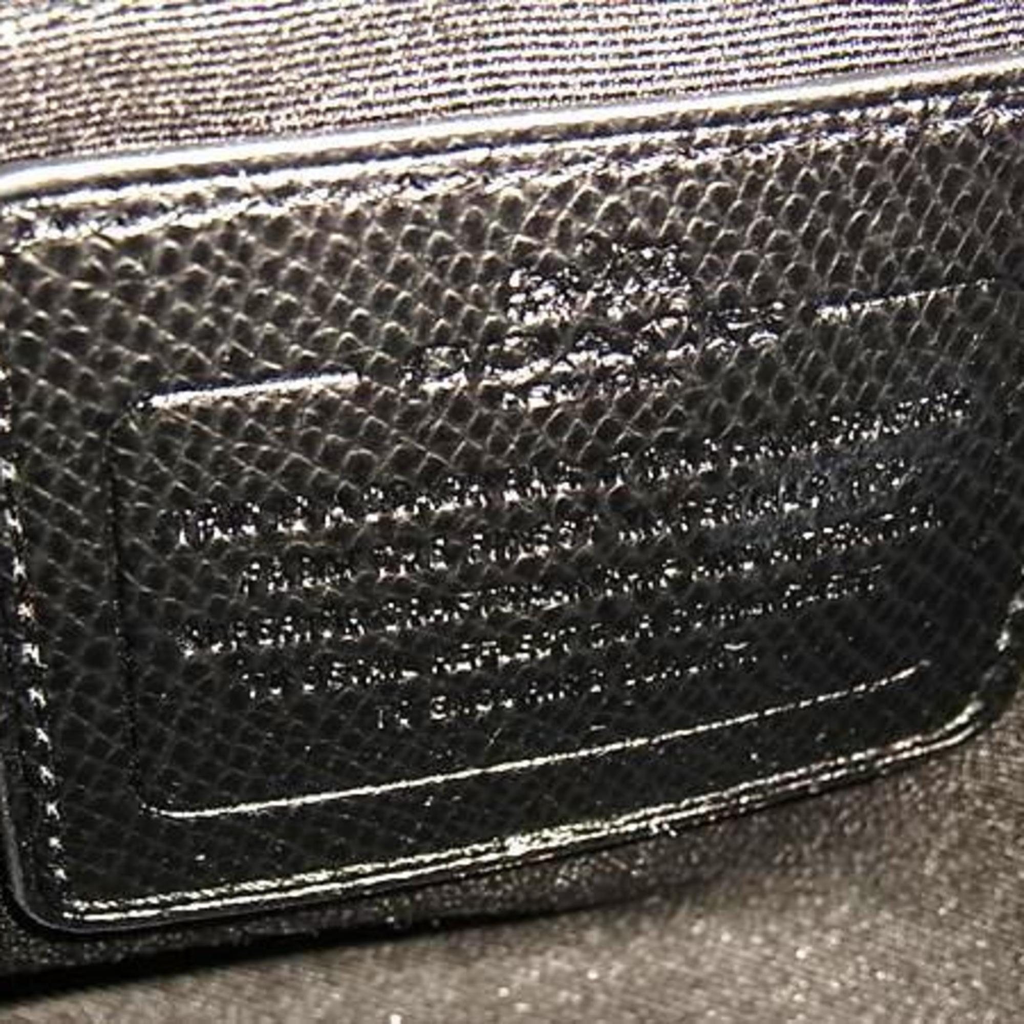 Coach Black Brown Red Color Yellow Leather Pvc Handbag Shoulder Bag Tote Bag (Pre-Owned)