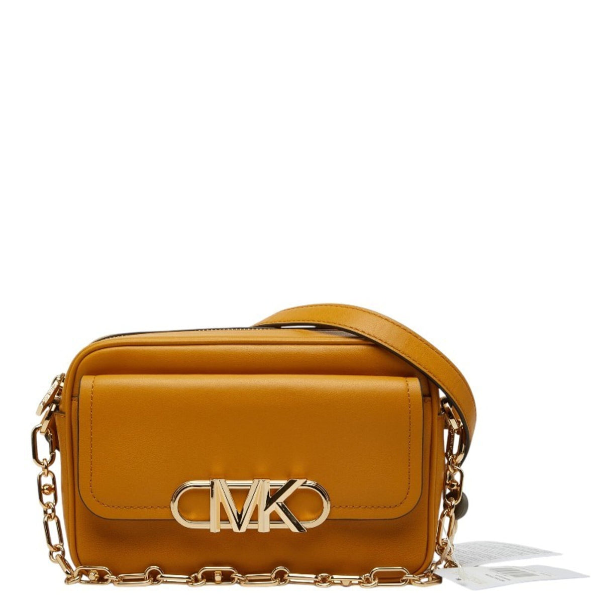 Michael Kors Yellow Leather Shoulder Bag (Pre-Owned)