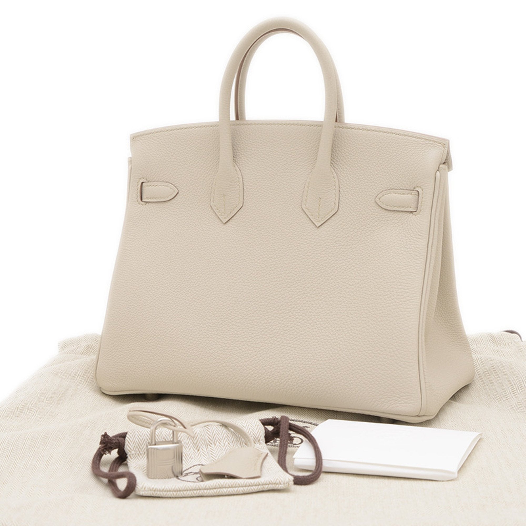 Hermes Togo Leather Handbag (Pre-Owned)