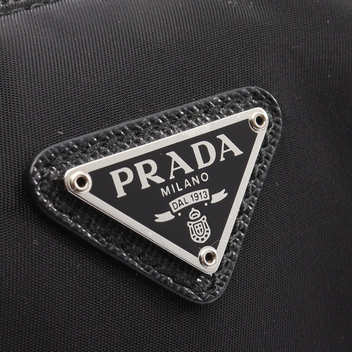 Prada Black Nylon Handbag (Pre-Owned)