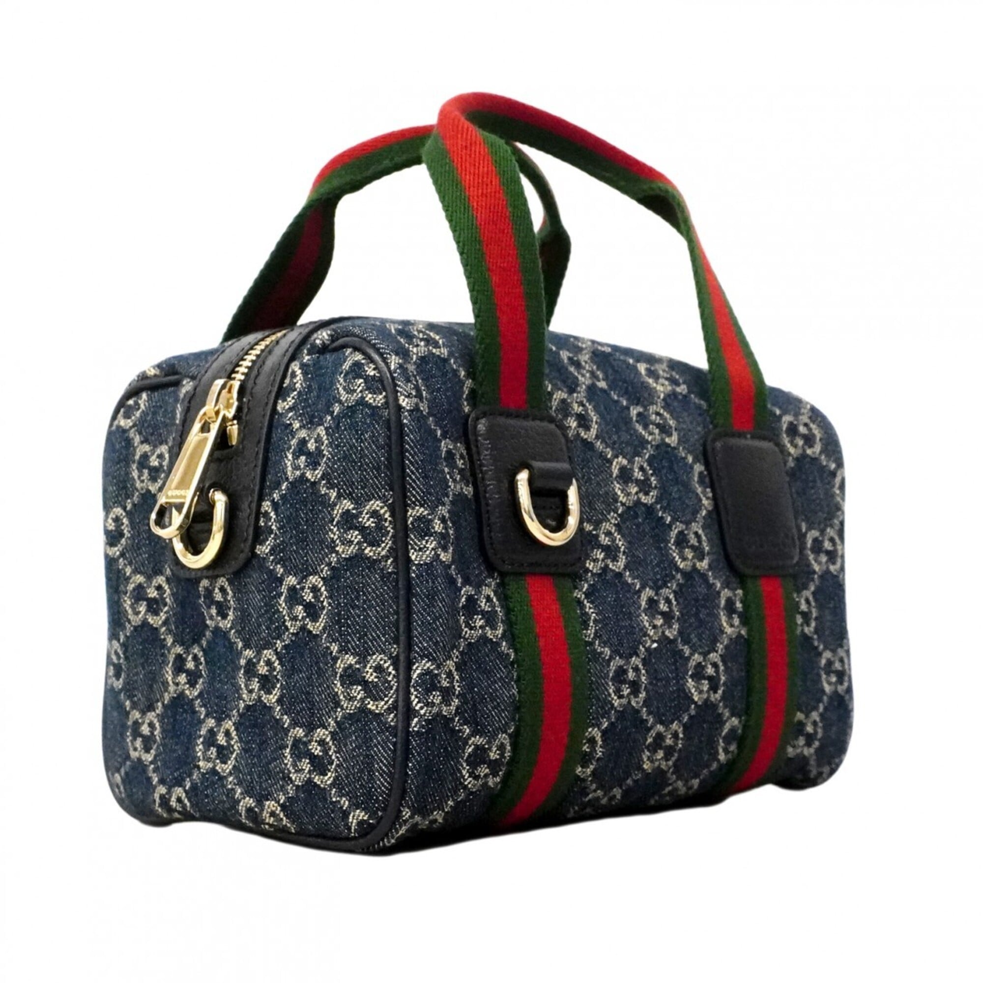 Gucci Blue Denim Handbag (Pre-Owned)