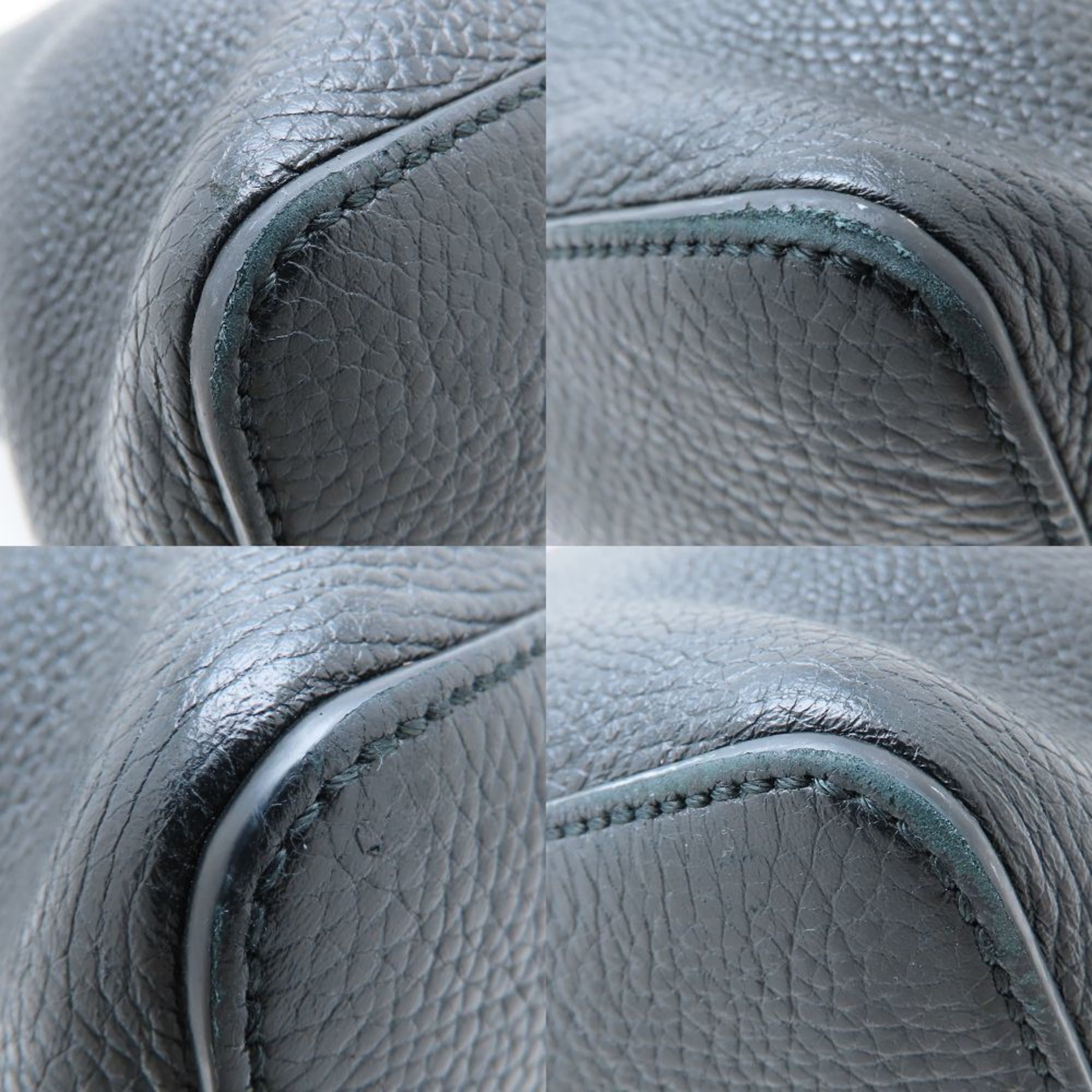 Gucci Soho Black Leather Shoulder Bag (Pre-Owned)