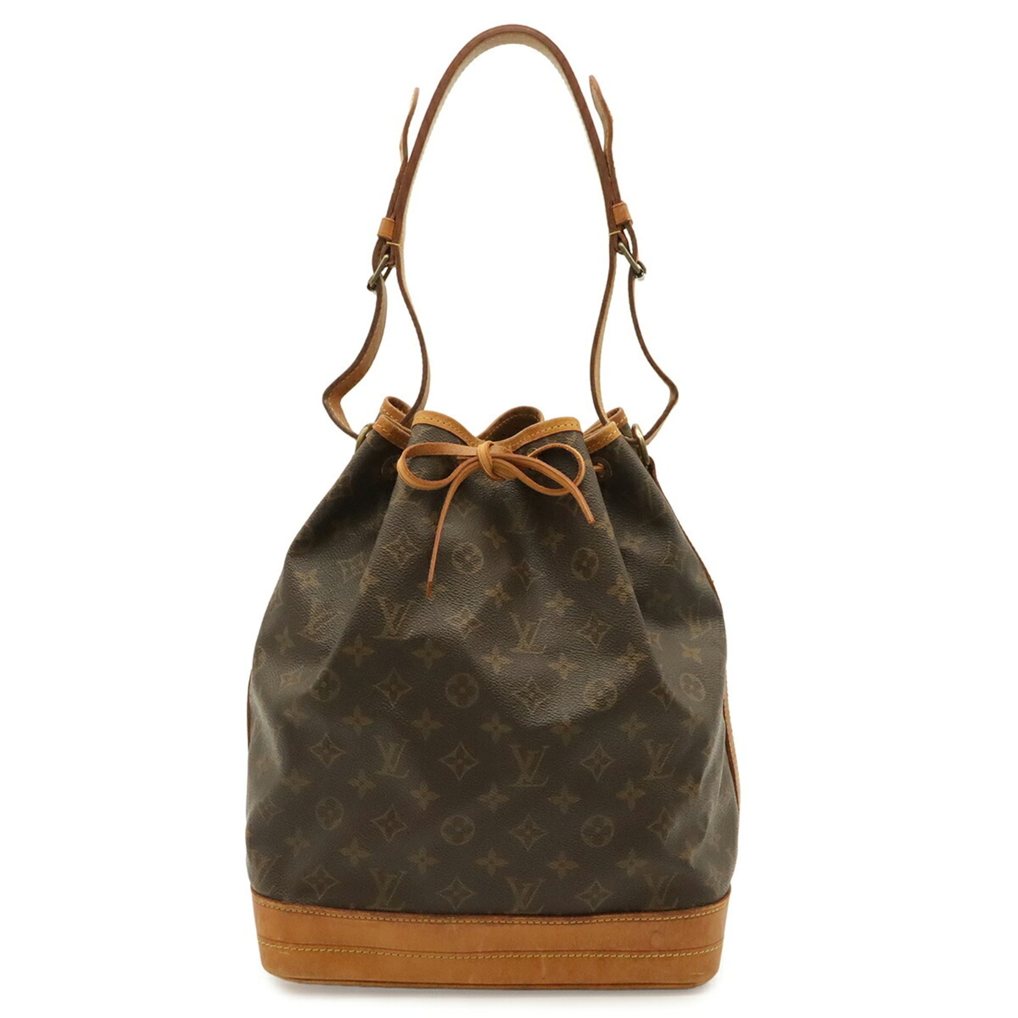 Louis Vuitton Brown Monogram Canvas Shoulder Bag (Pre-Owned)