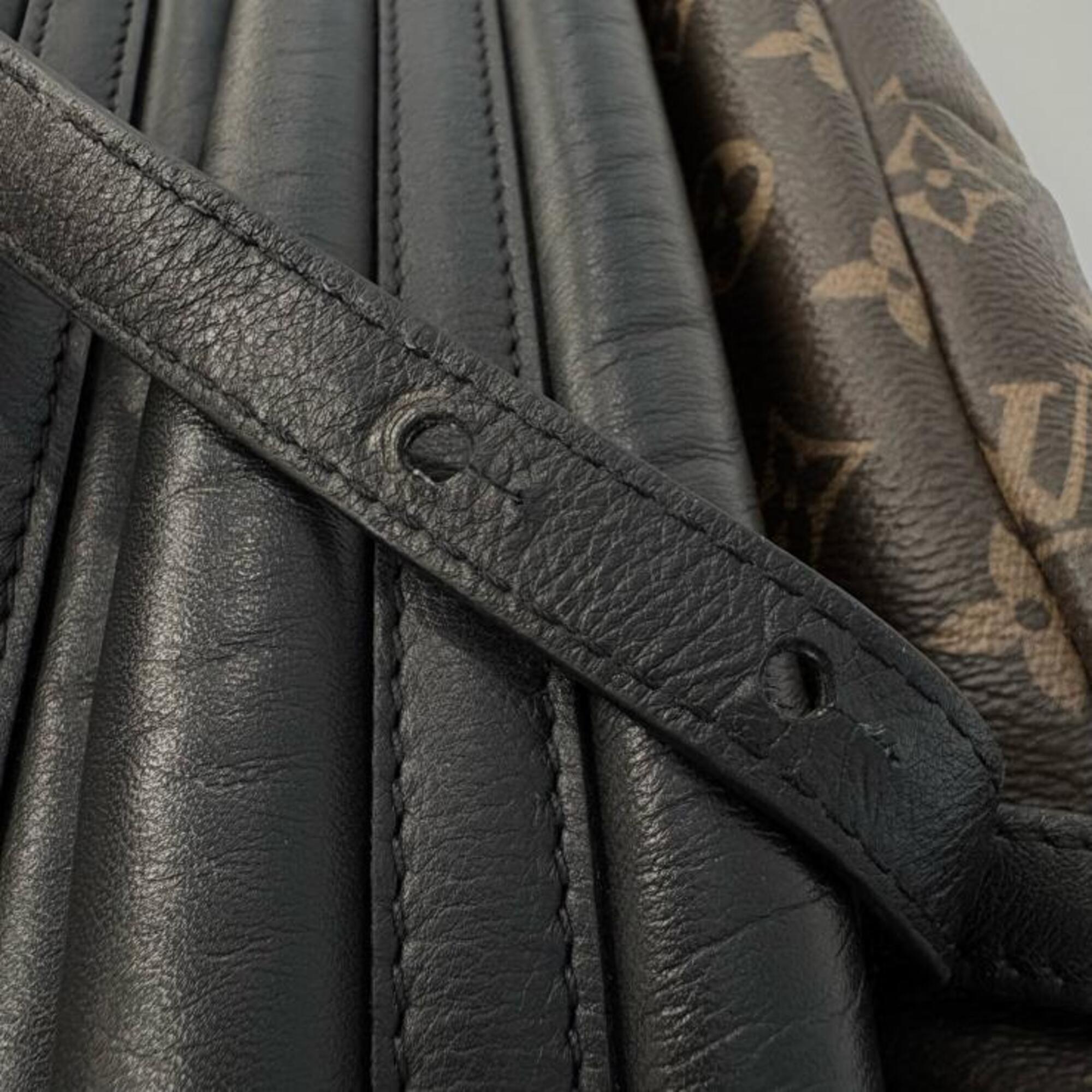 Louis Vuitton Black Brown Monogram Monogram Backpack (Pre-Owned)