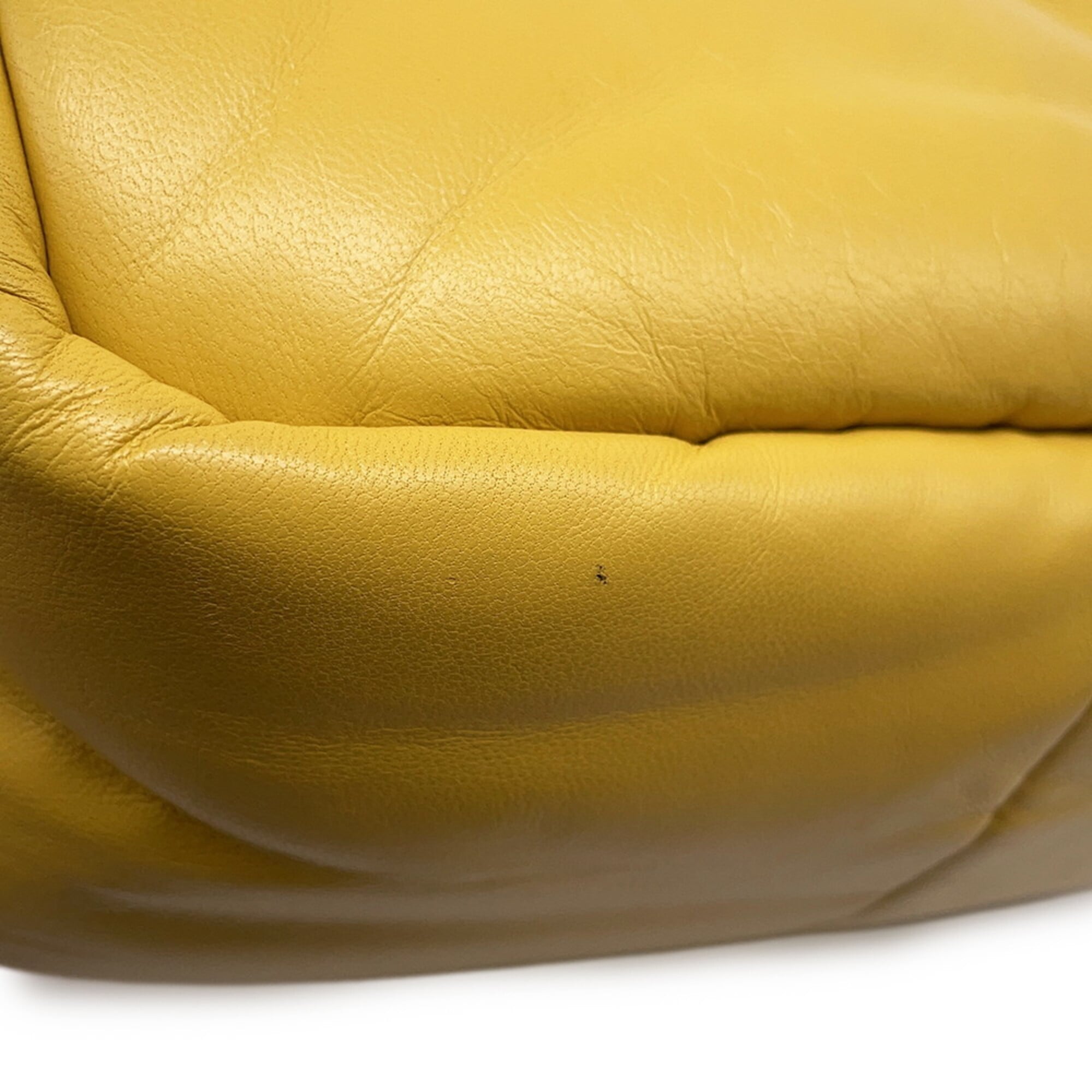 Prada Yellow Leather Handbag (Pre-Owned)