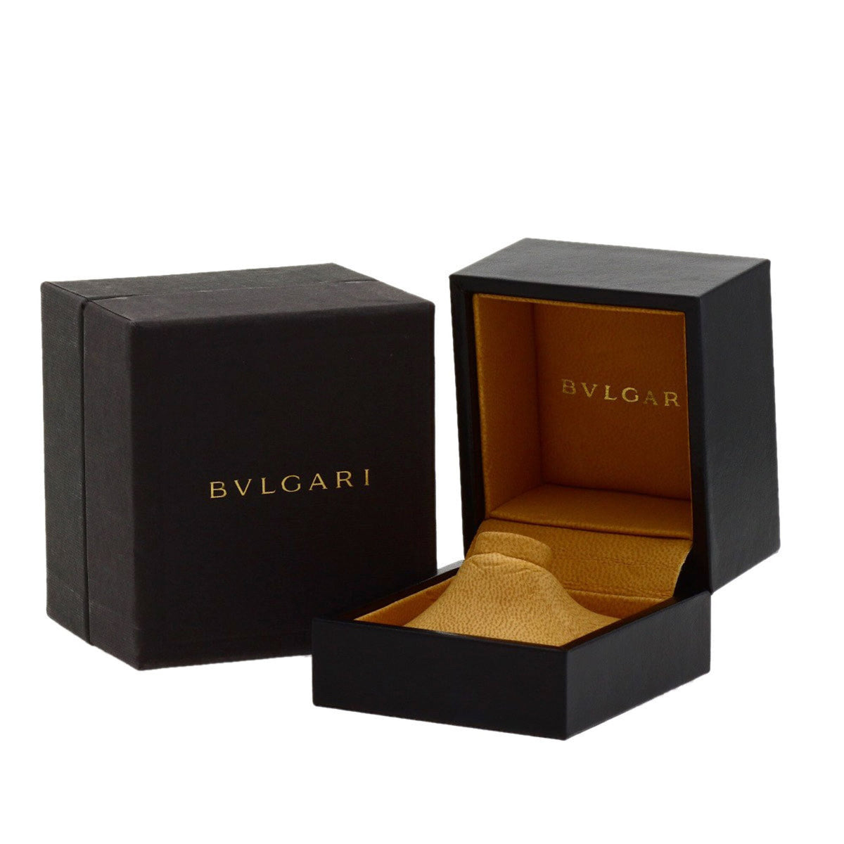 Bvlgari Yellow Gold (18K) White Gold (18K) Band Ring (Pre-Owned)