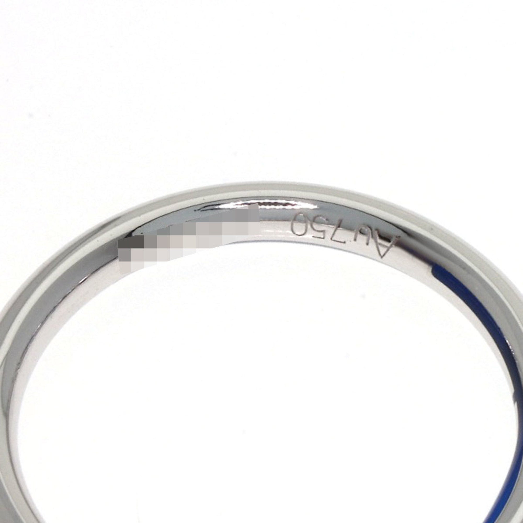 Hermes White White Gold (18K) Wedding Ring (Pre-Owned)