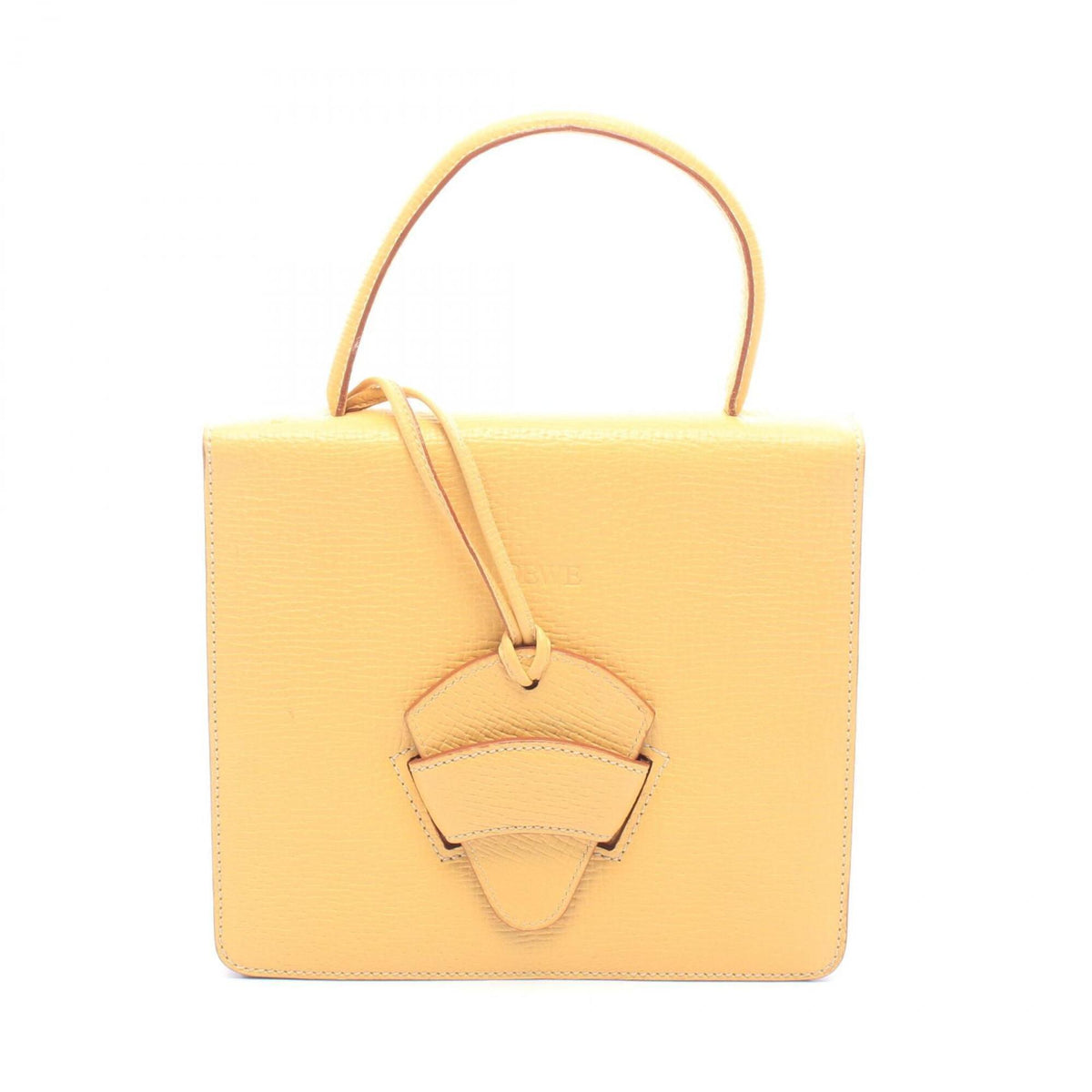 Loewe Yellow Leather Handbag (Pre-Owned)