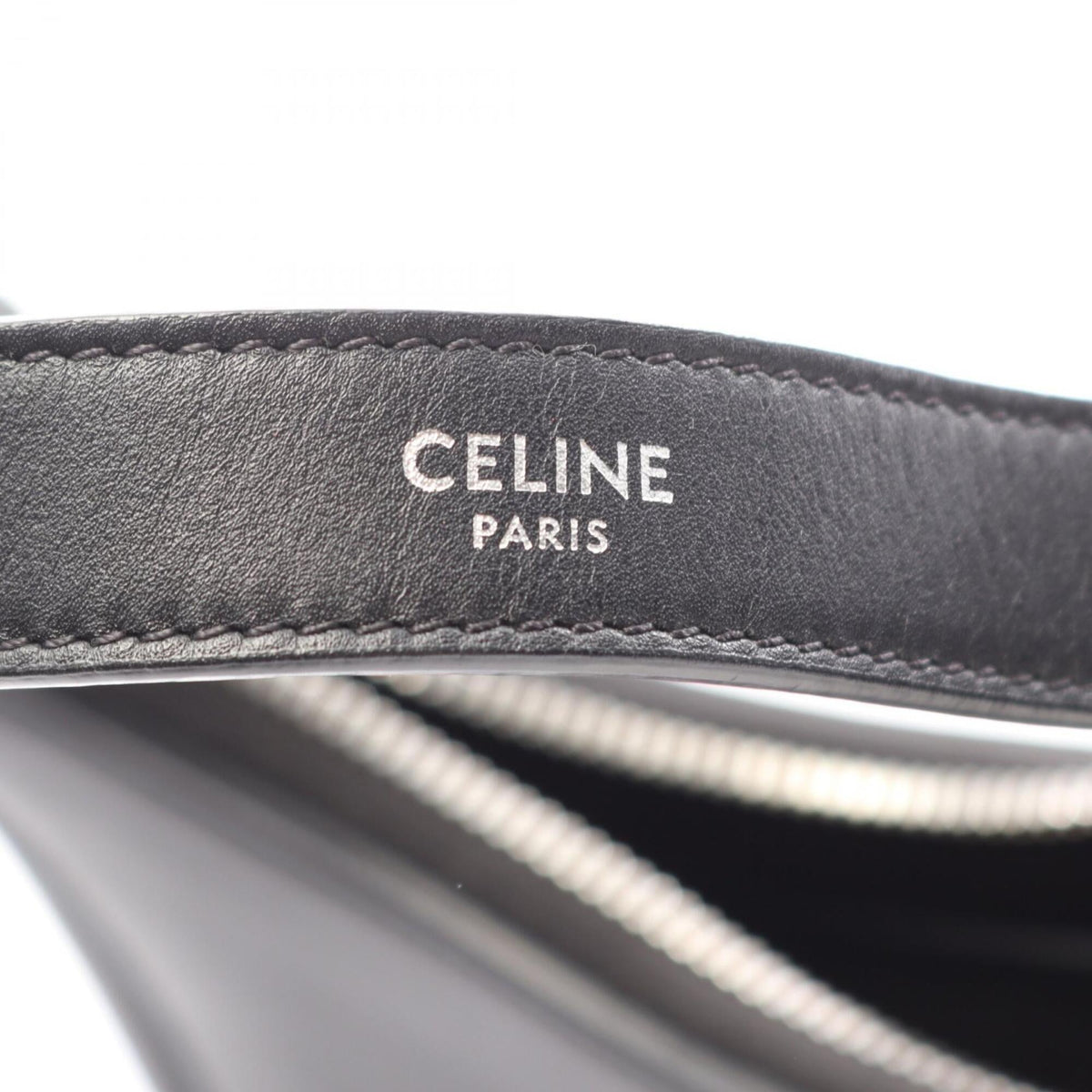 Celine Black Leather Handbag (Pre-Owned)