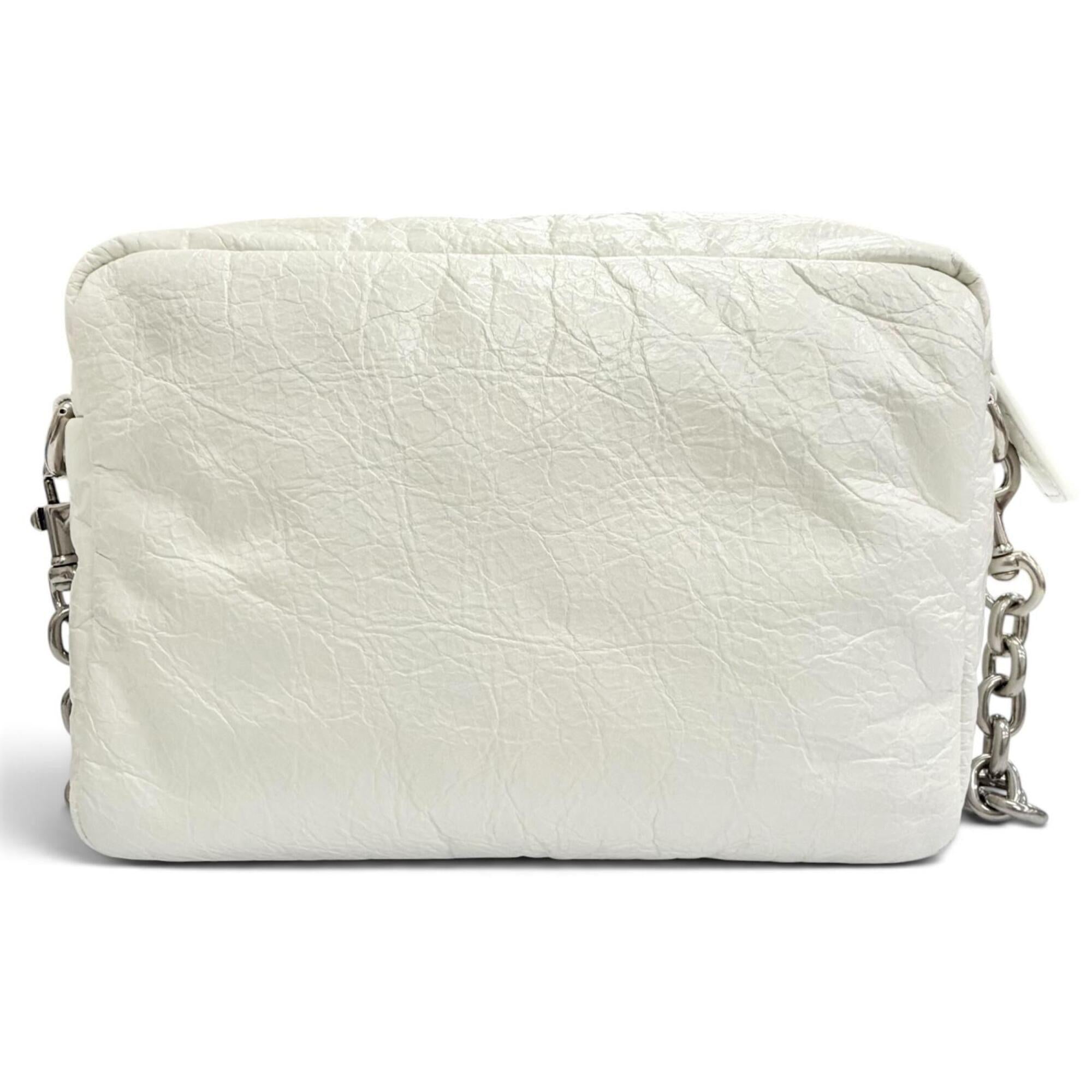 Balenciaga White Shoulder Bag (Pre-Owned)