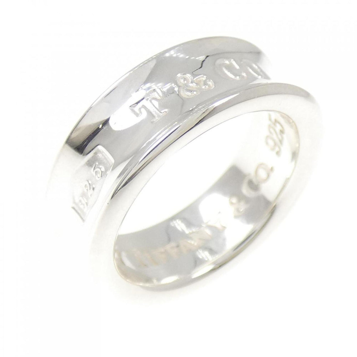 Tiffany Silver 925 Band Ring (Pre-Owned)